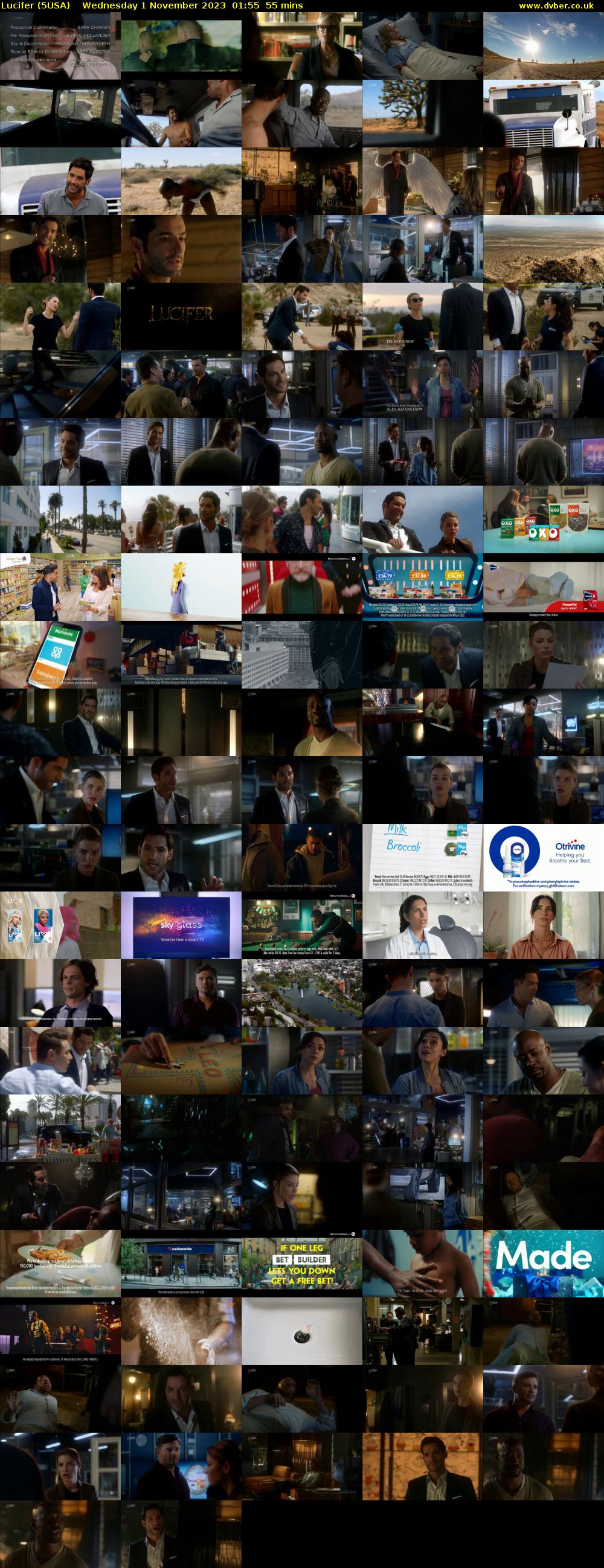 Lucifer (5USA) Wednesday 1 November 2023 01:55 - 02:50