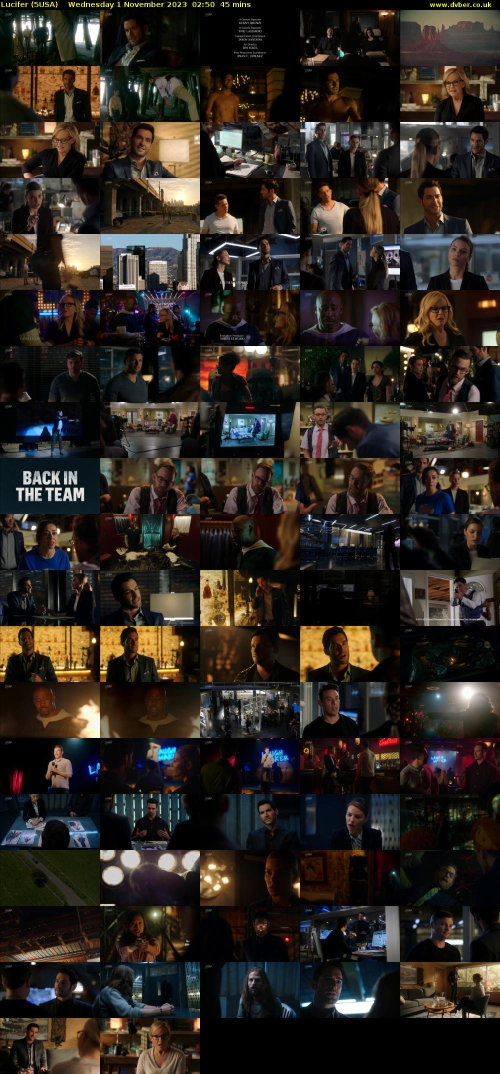 Lucifer (5USA) Wednesday 1 November 2023 02:50 - 03:35