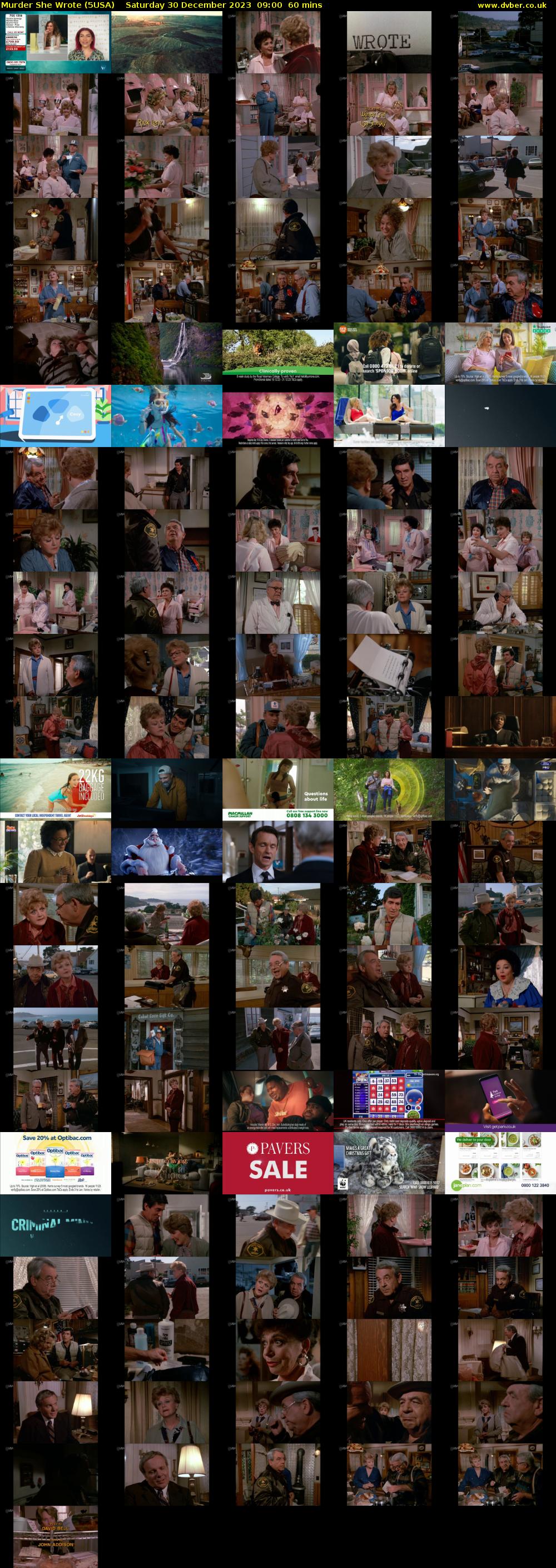 Murder She Wrote (5USA) Saturday 30 December 2023 09:00 - 10:00