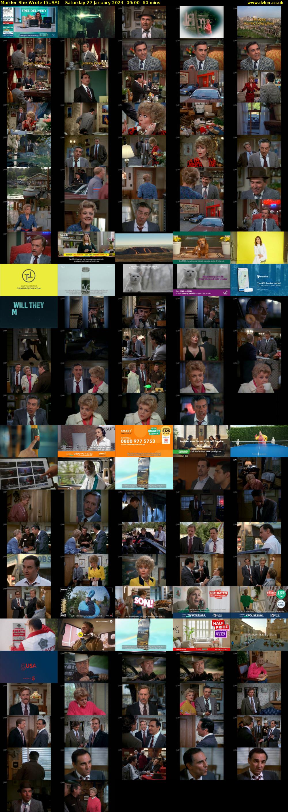 Murder She Wrote (5USA) Saturday 27 January 2024 09:00 - 10:00
