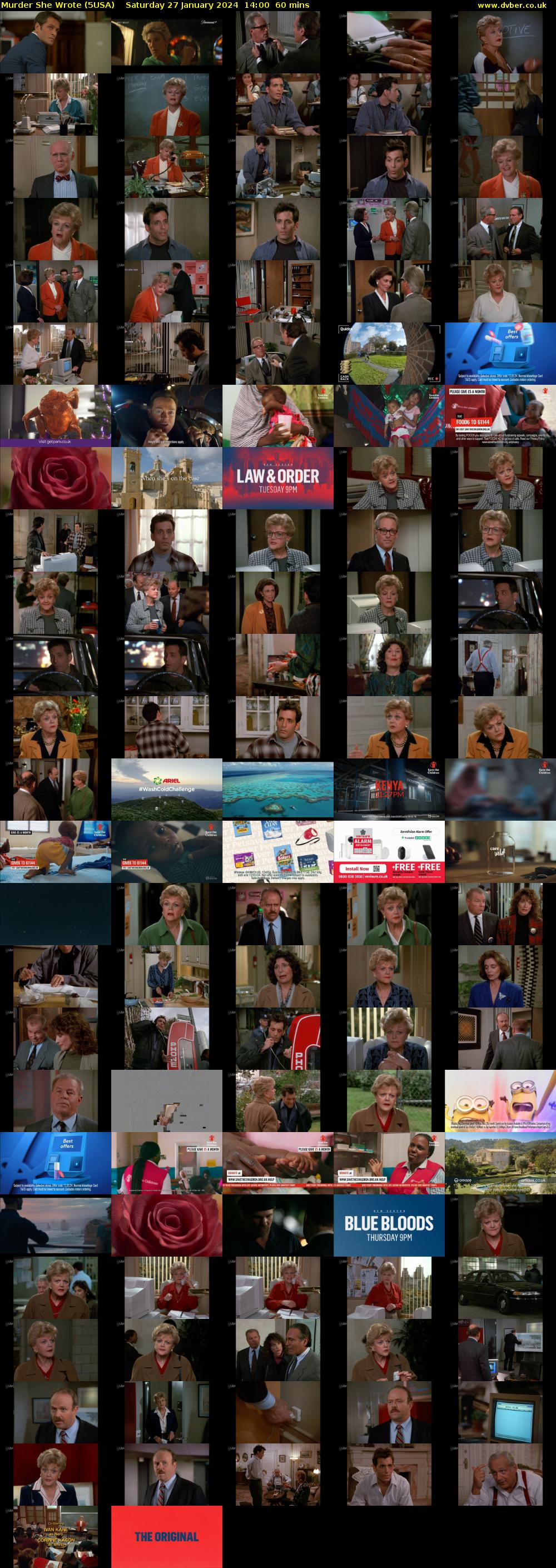 Murder She Wrote (5USA) Saturday 27 January 2024 14:00 - 15:00