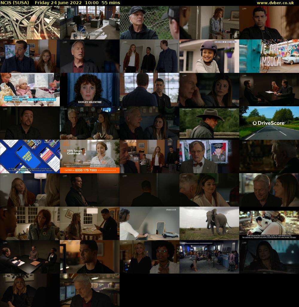 NCIS (5USA) Friday 24 June 2022 10:00 - 10:55