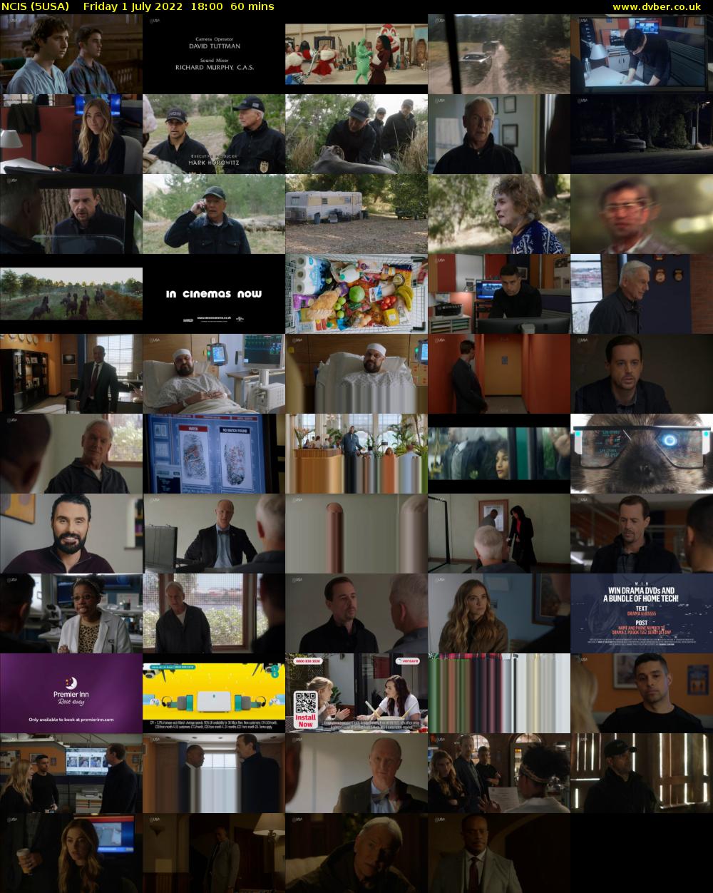 NCIS (5USA) Friday 1 July 2022 18:00 - 19:00