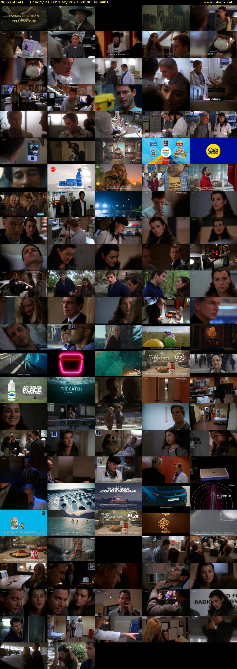 NCIS (5USA) Tuesday 21 February 2023 20:00 - 21:00