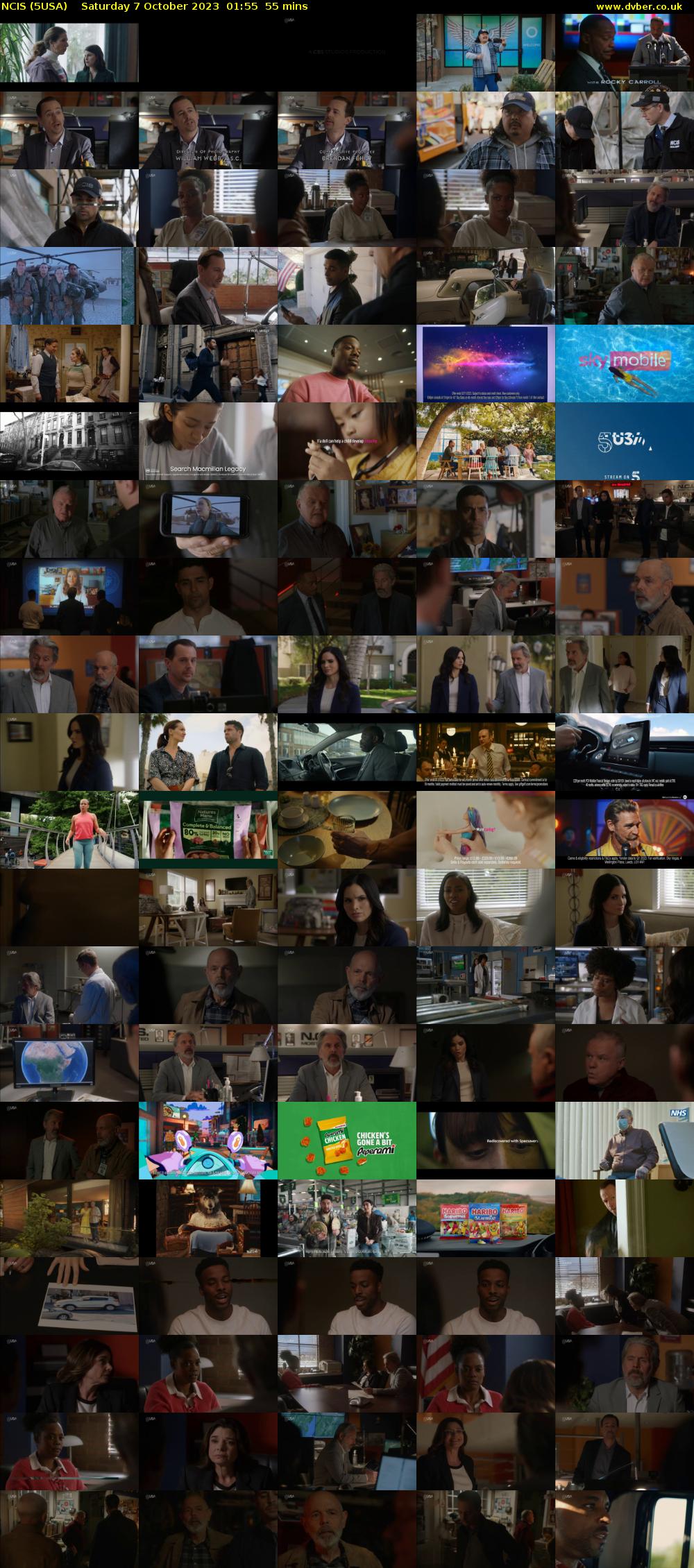 NCIS (5USA) Saturday 7 October 2023 01:55 - 02:50