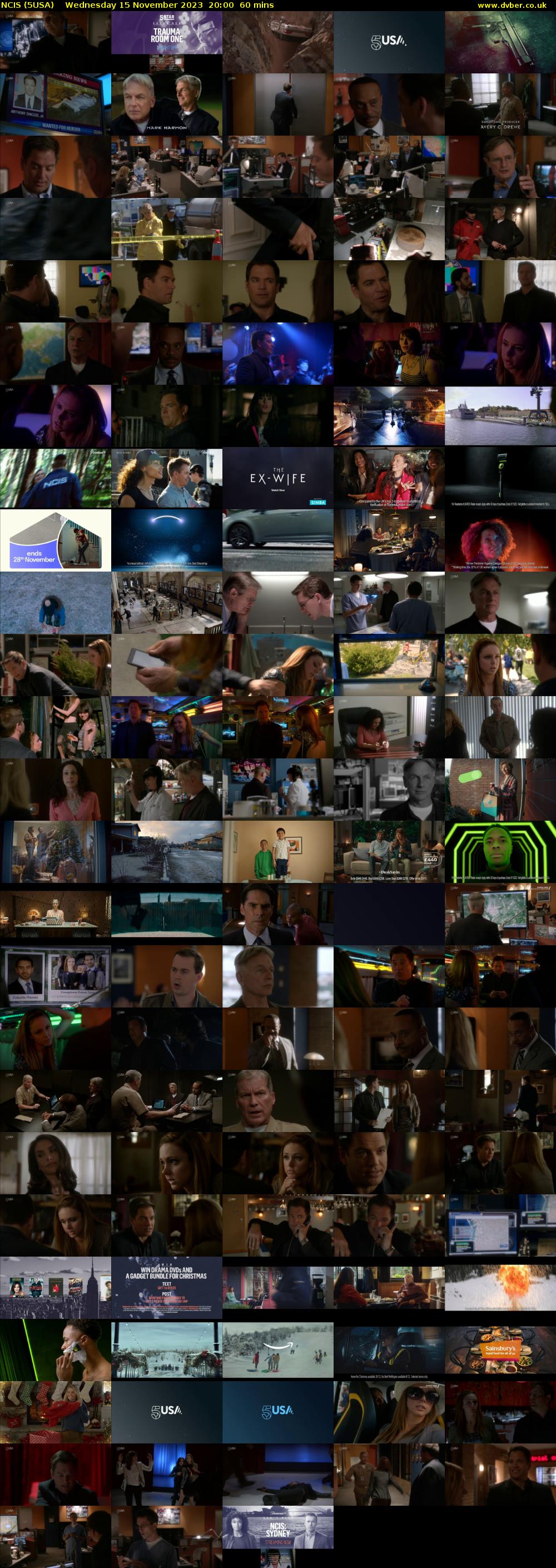 NCIS (5USA) Wednesday 15 November 2023 20:00 - 21:00