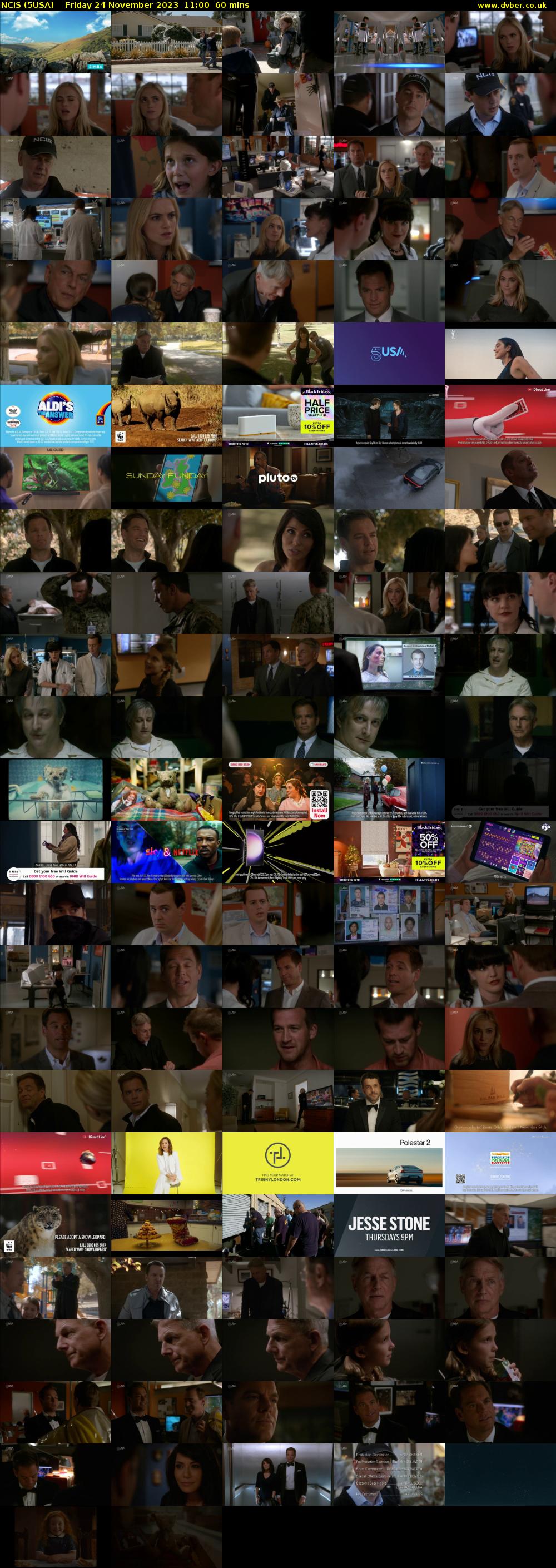 NCIS (5USA) Friday 24 November 2023 11:00 - 12:00