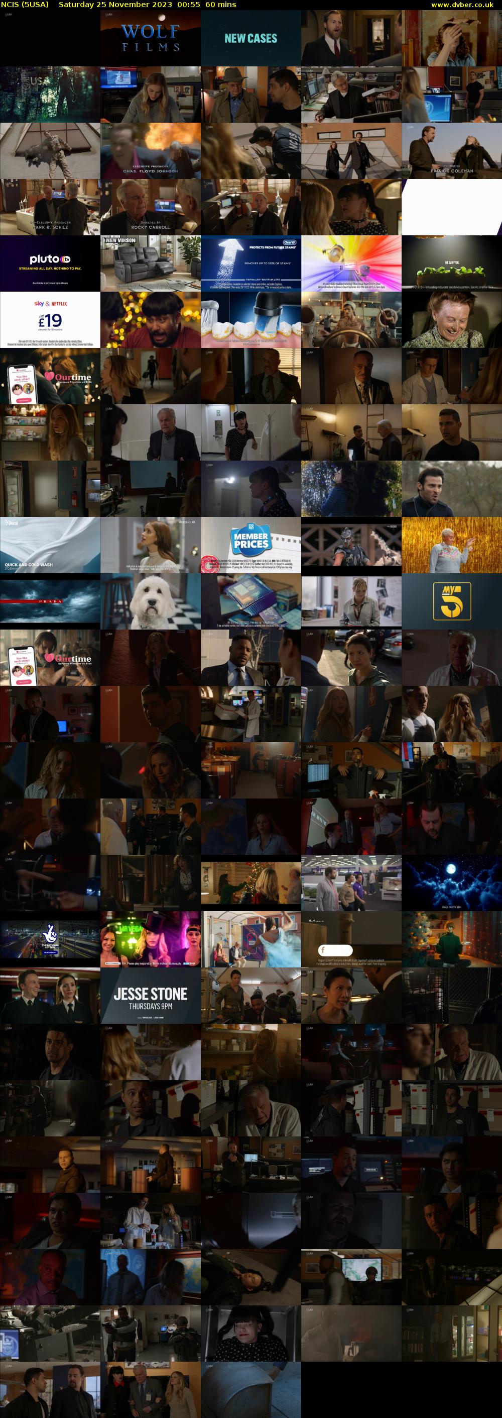 NCIS (5USA) Saturday 25 November 2023 00:55 - 01:55