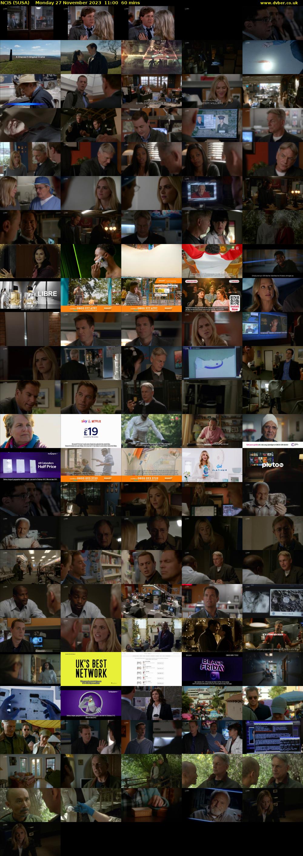 NCIS (5USA) Monday 27 November 2023 11:00 - 12:00