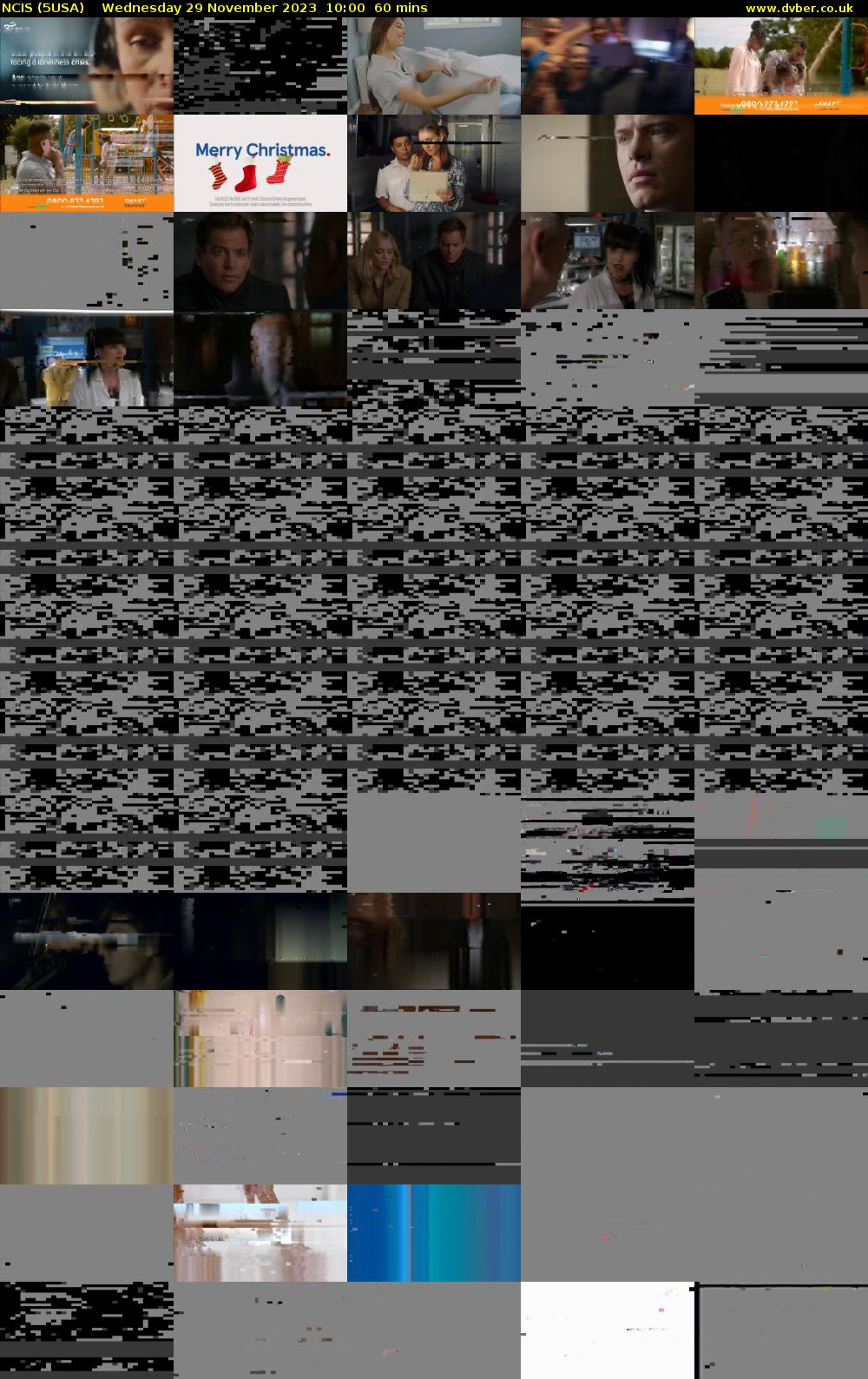 NCIS (5USA) Wednesday 29 November 2023 10:00 - 11:00