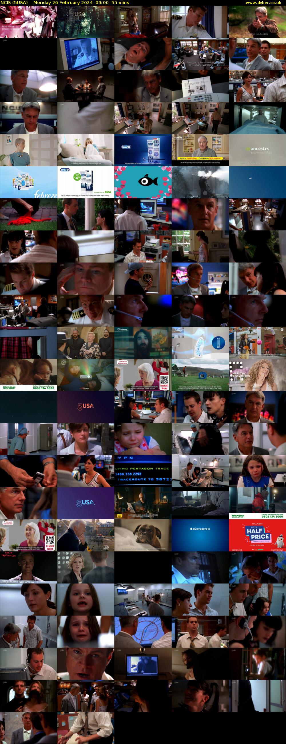 NCIS (5USA) Monday 26 February 2024 09:00 - 09:55