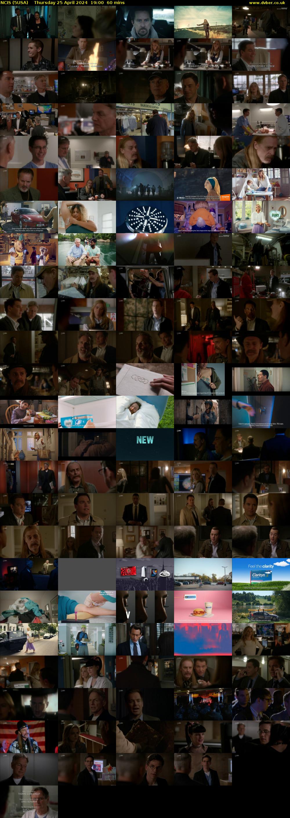 NCIS (5USA) Thursday 25 April 2024 19:00 - 20:00