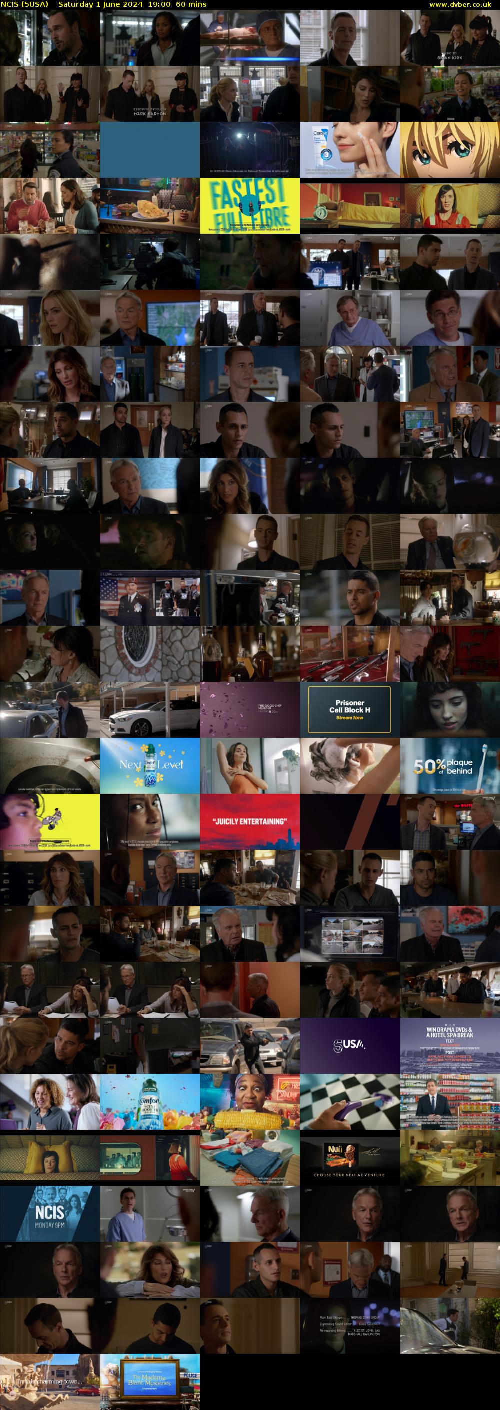 NCIS (5USA) Saturday 1 June 2024 19:00 - 20:00