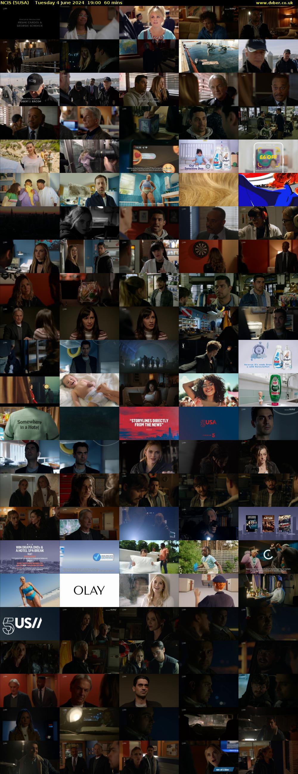 NCIS (5USA) Tuesday 4 June 2024 19:00 - 20:00