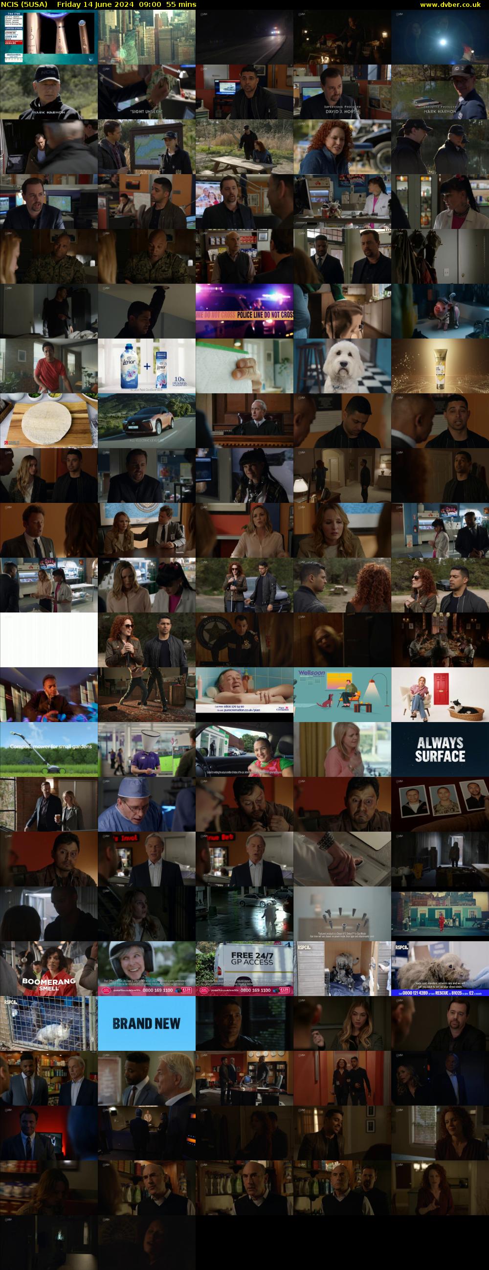 NCIS (5USA) Friday 14 June 2024 09:00 - 09:55