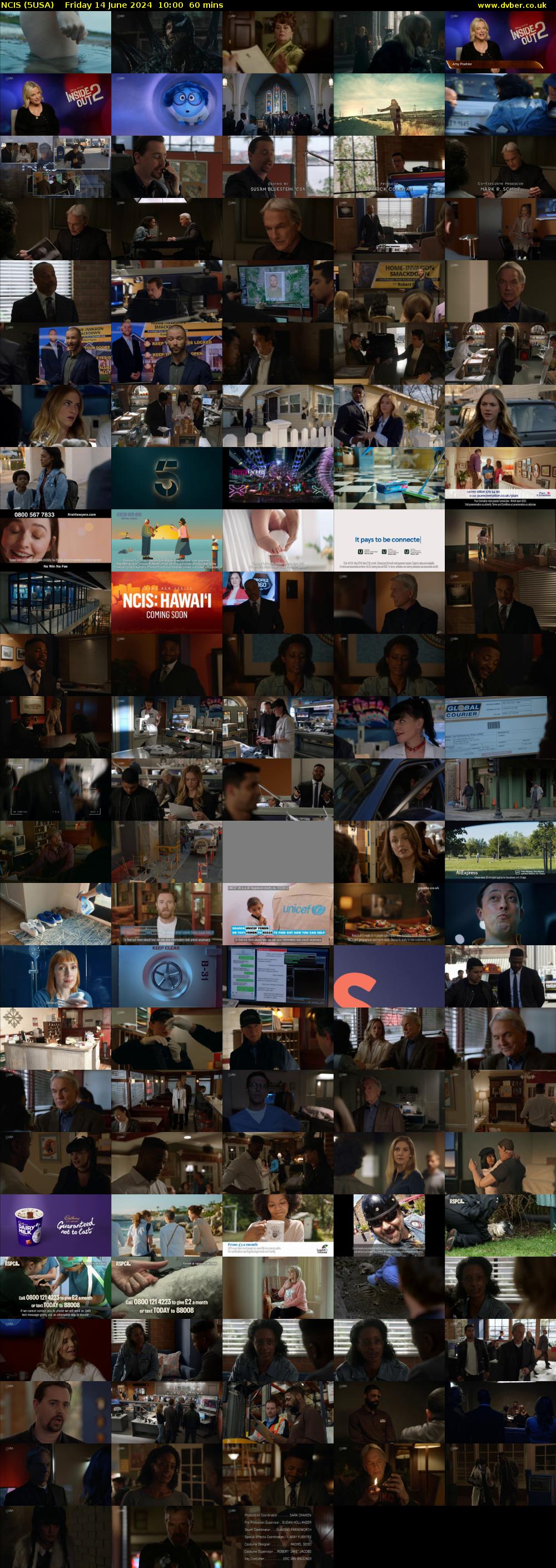 NCIS (5USA) Friday 14 June 2024 10:00 - 11:00