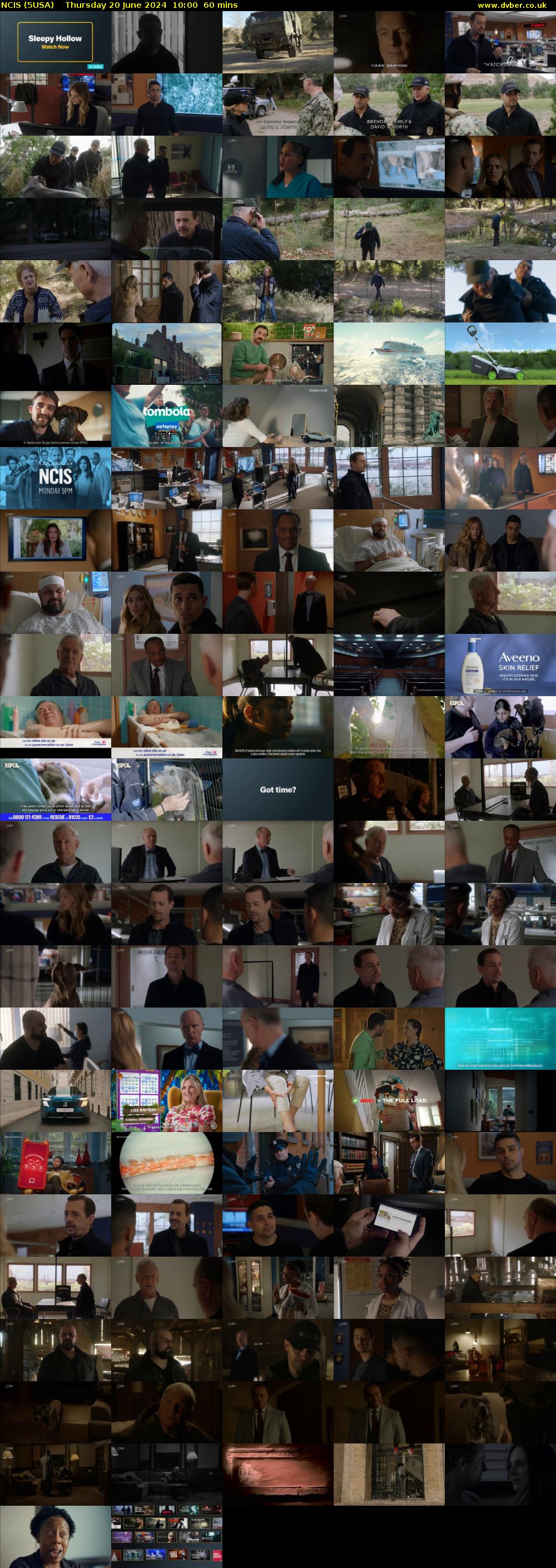 NCIS (5USA) Thursday 20 June 2024 10:00 - 11:00