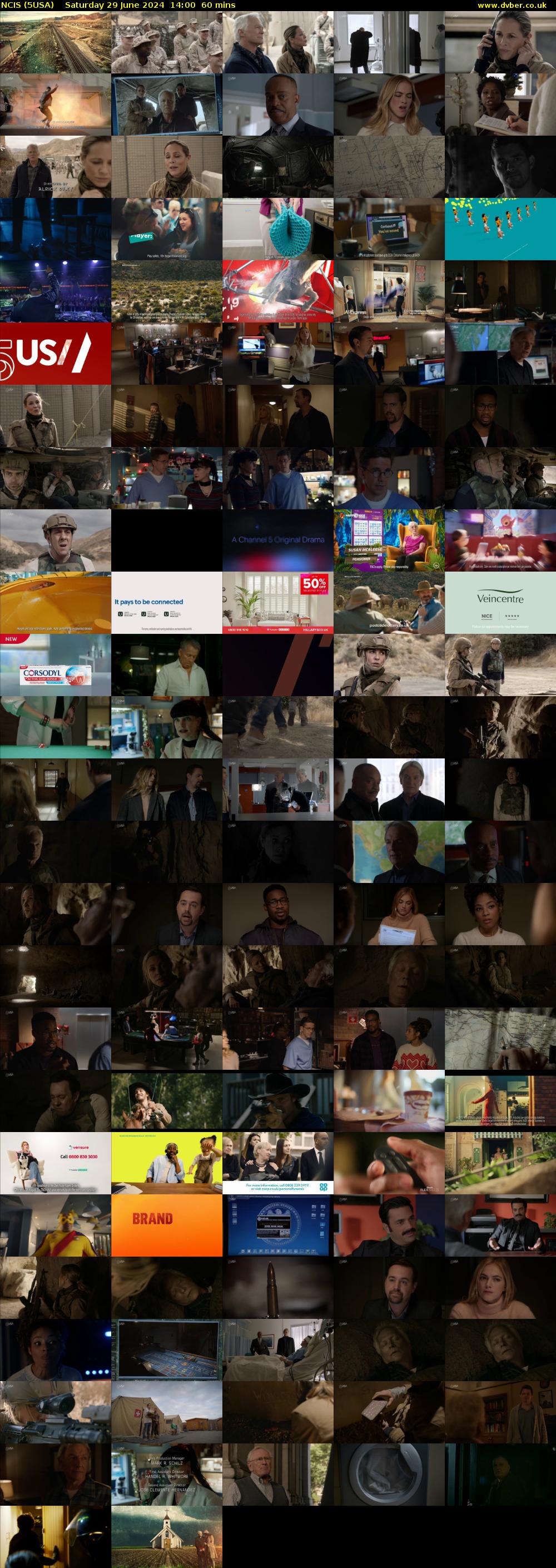 NCIS (5USA) Saturday 29 June 2024 14:00 - 15:00