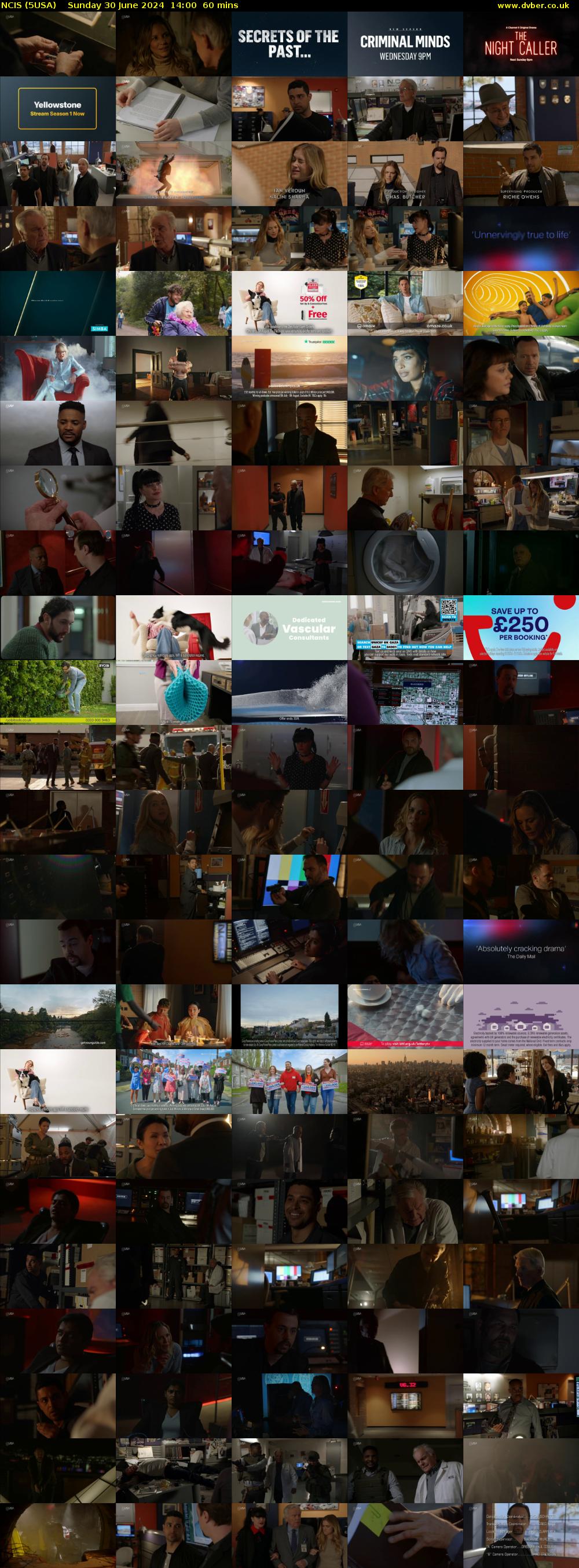 NCIS (5USA) Sunday 30 June 2024 14:00 - 15:00