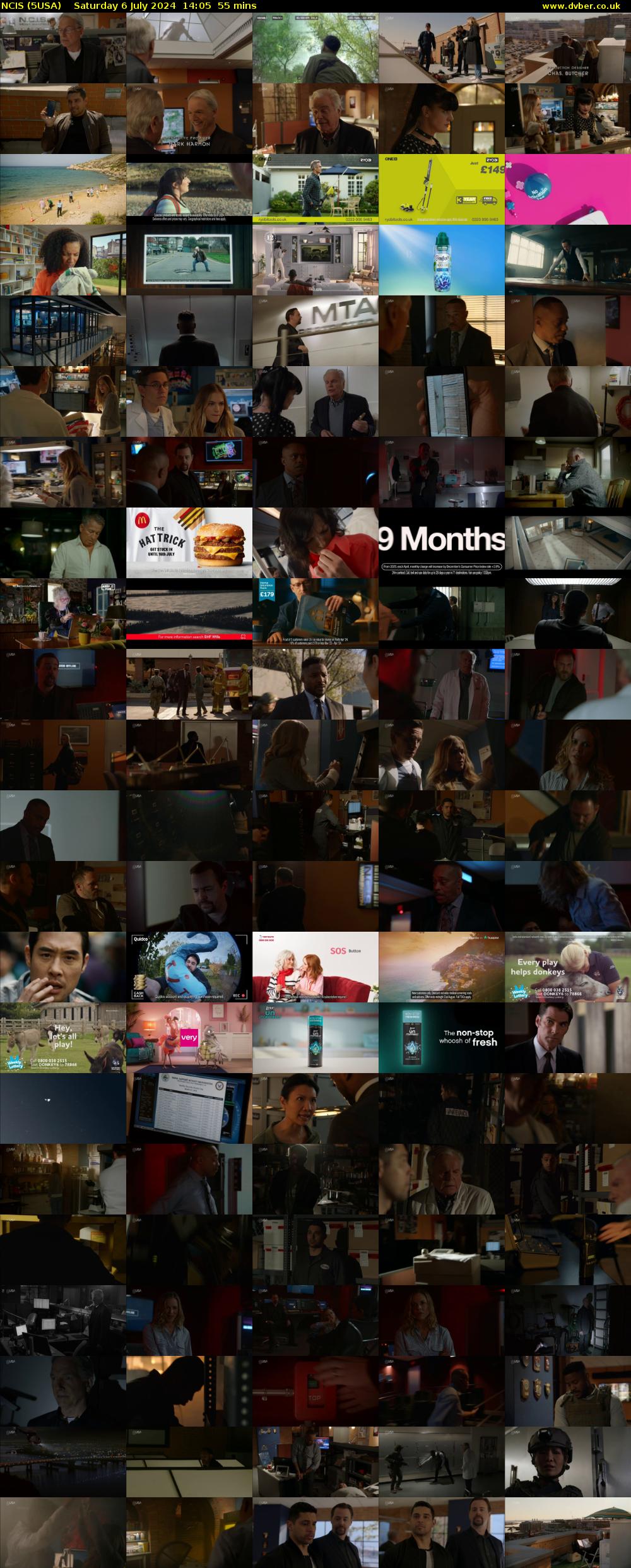 NCIS (5USA) Saturday 6 July 2024 14:05 - 15:00