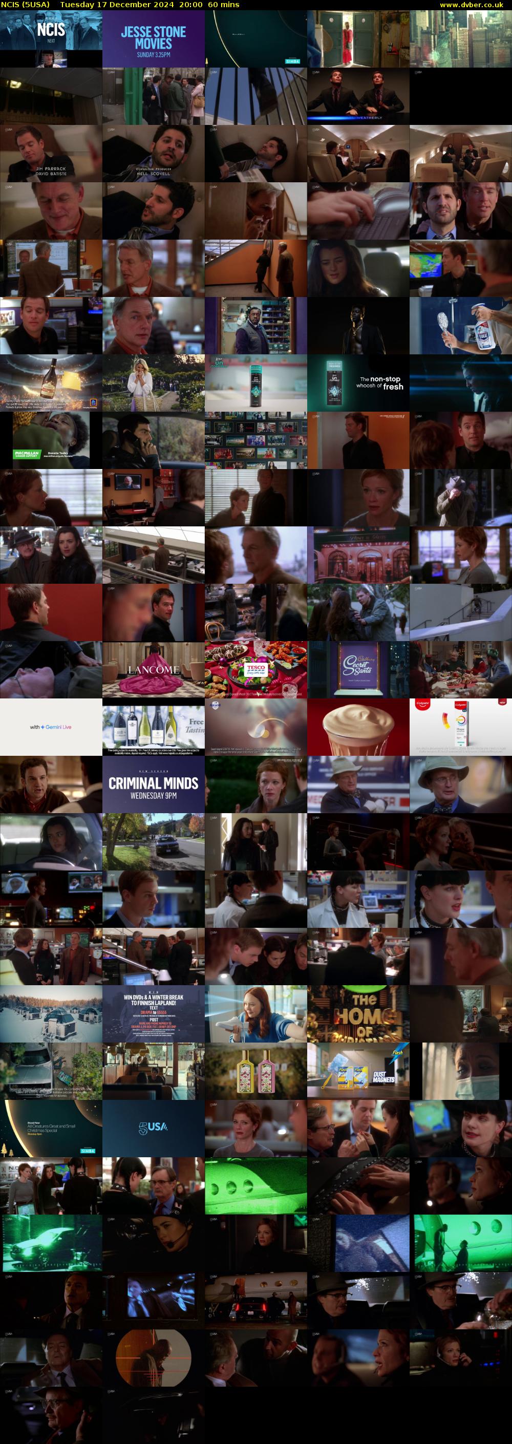 NCIS (5USA) Tuesday 17 December 2024 20:00 - 21:00