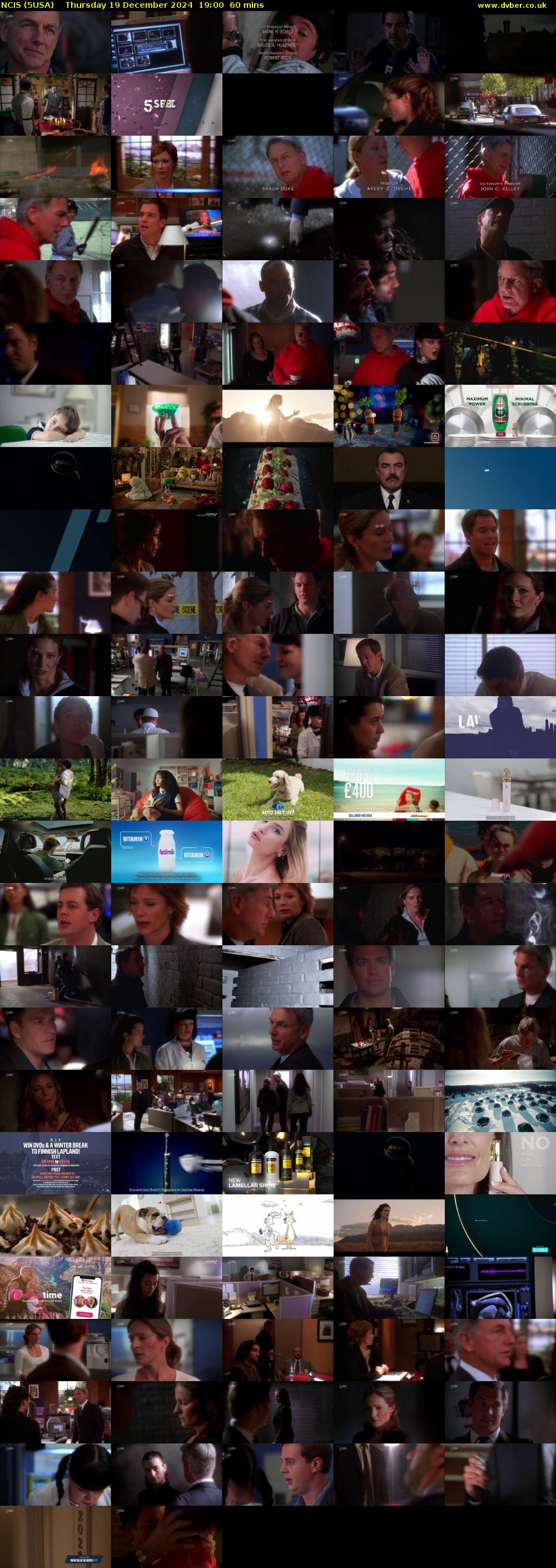 NCIS (5USA) Thursday 19 December 2024 19:00 - 20:00