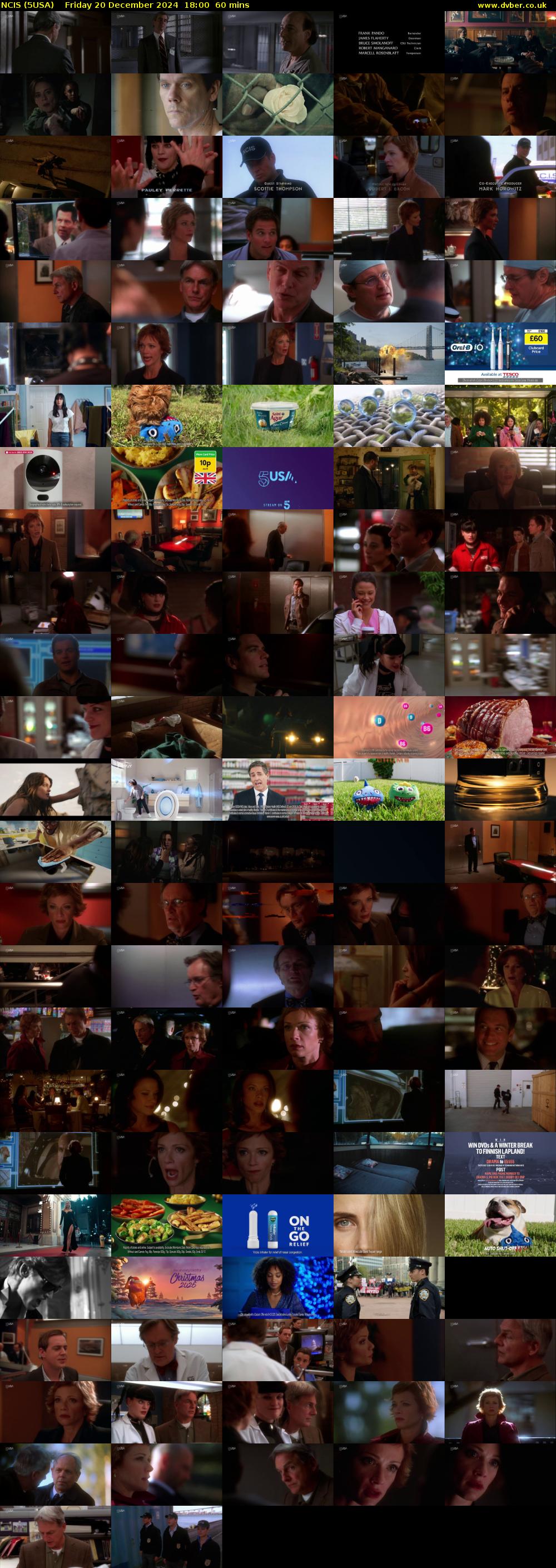NCIS (5USA) Friday 20 December 2024 18:00 - 19:00