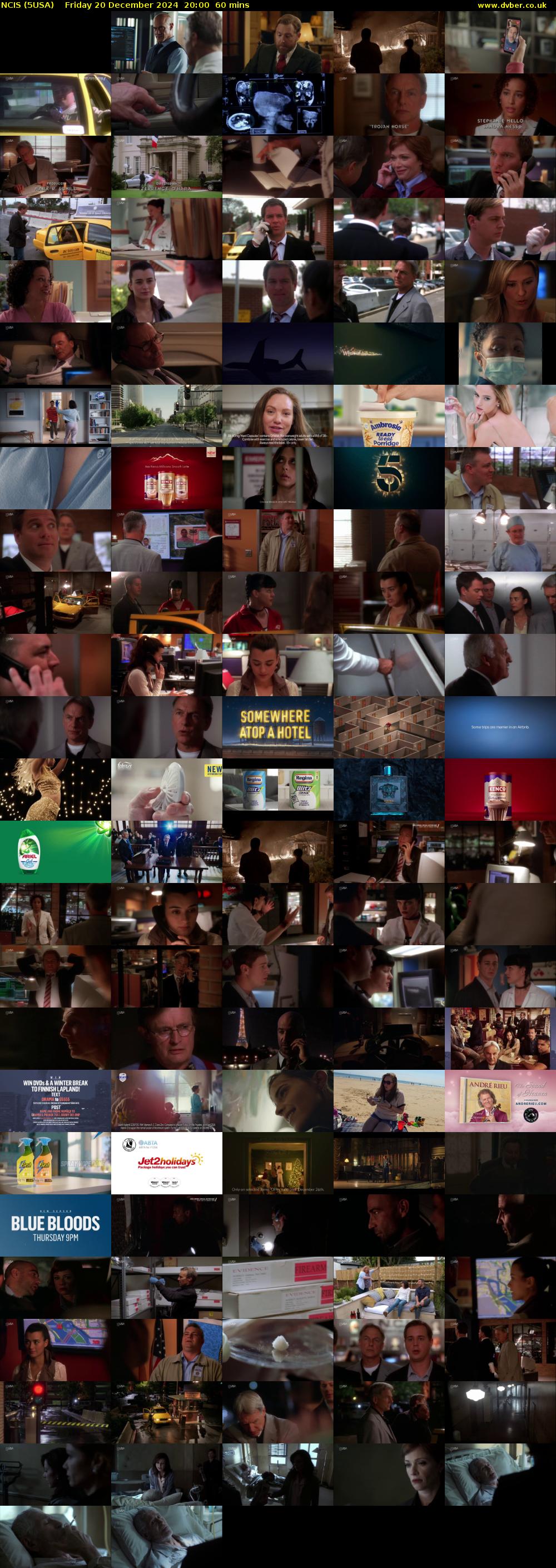 NCIS (5USA) Friday 20 December 2024 20:00 - 21:00