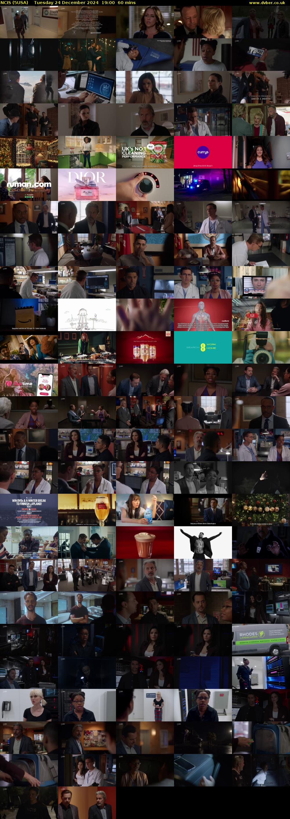NCIS (5USA) Tuesday 24 December 2024 19:00 - 20:00