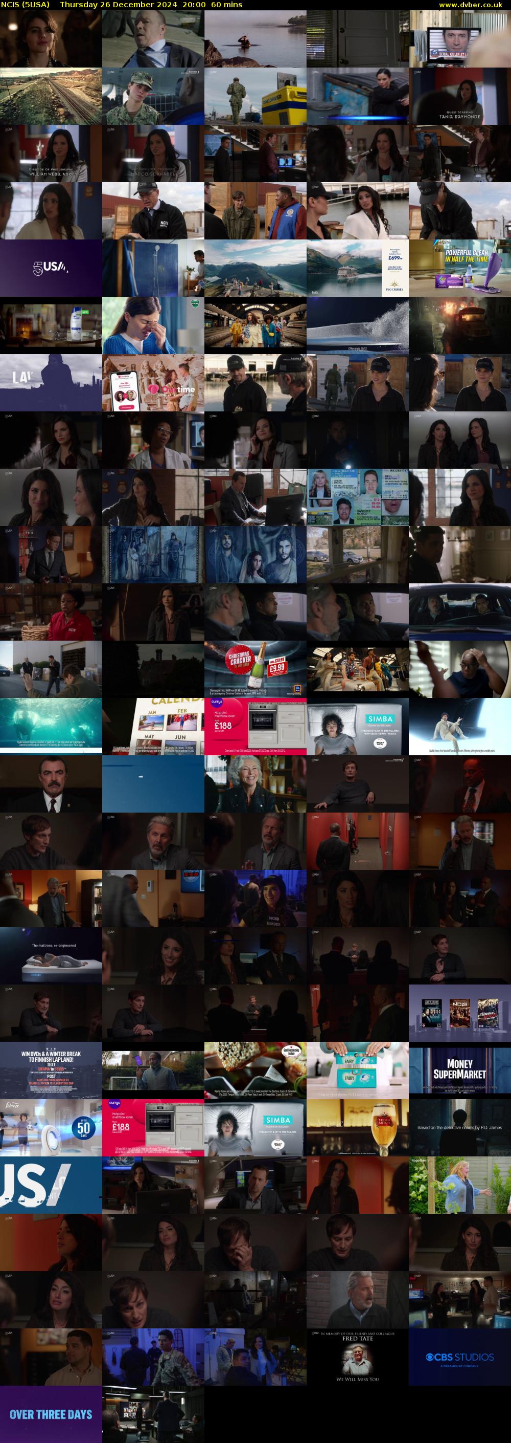 NCIS (5USA) Thursday 26 December 2024 20:00 - 21:00