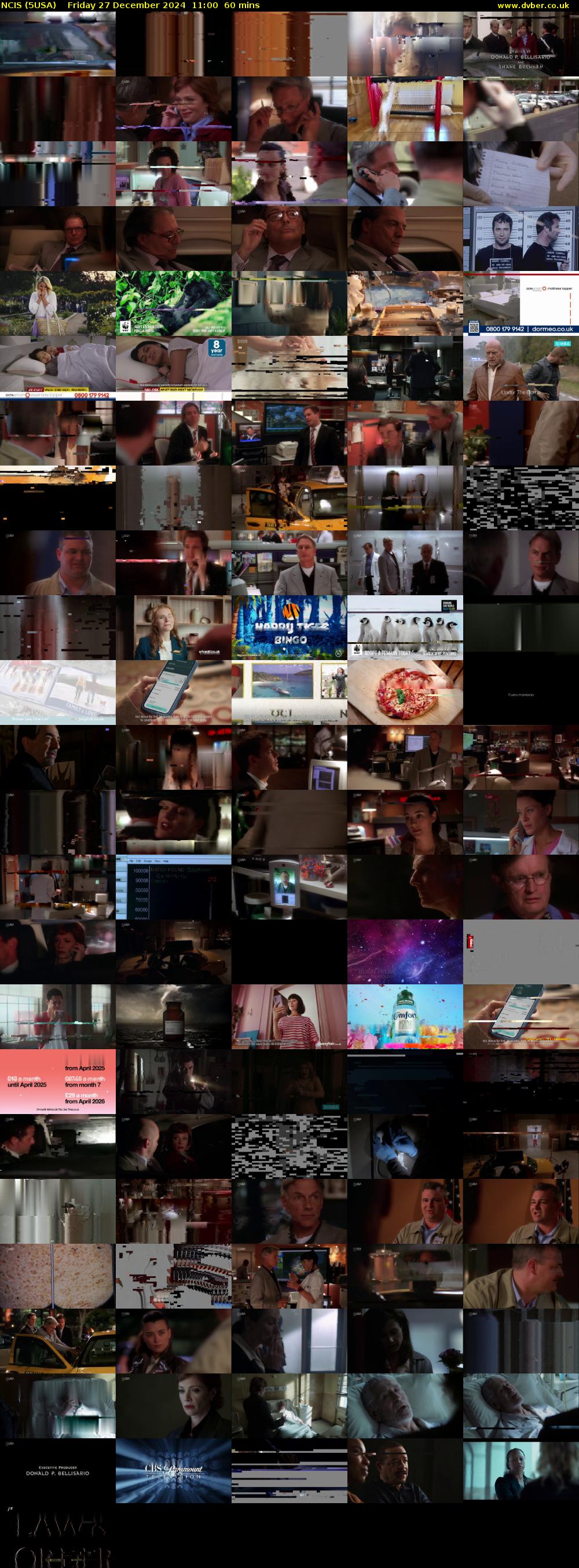 NCIS (5USA) Friday 27 December 2024 11:00 - 12:00