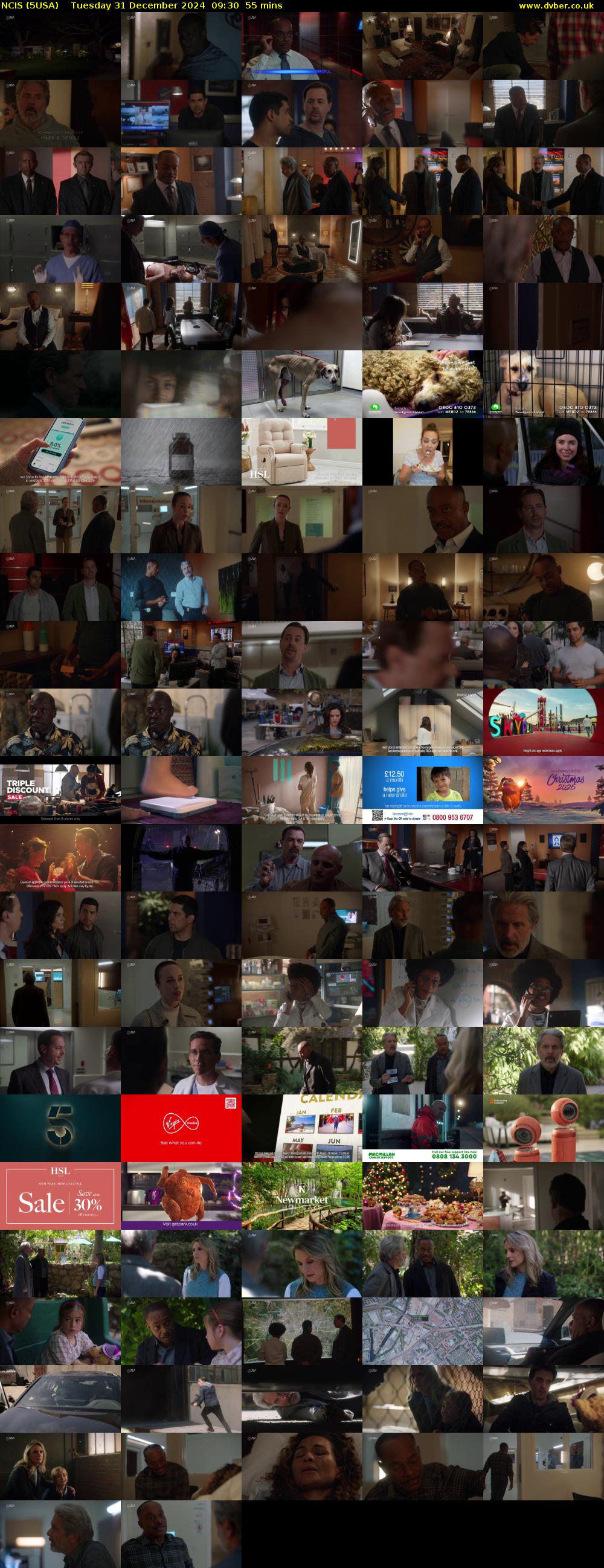 NCIS (5USA) Tuesday 31 December 2024 09:30 - 10:25
