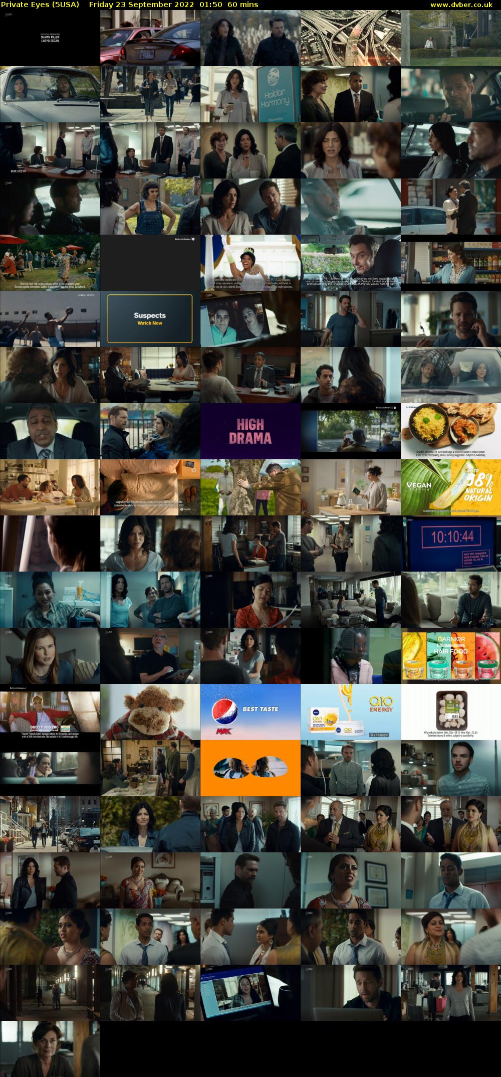 Private Eyes (5USA) Friday 23 September 2022 01:50 - 02:50
