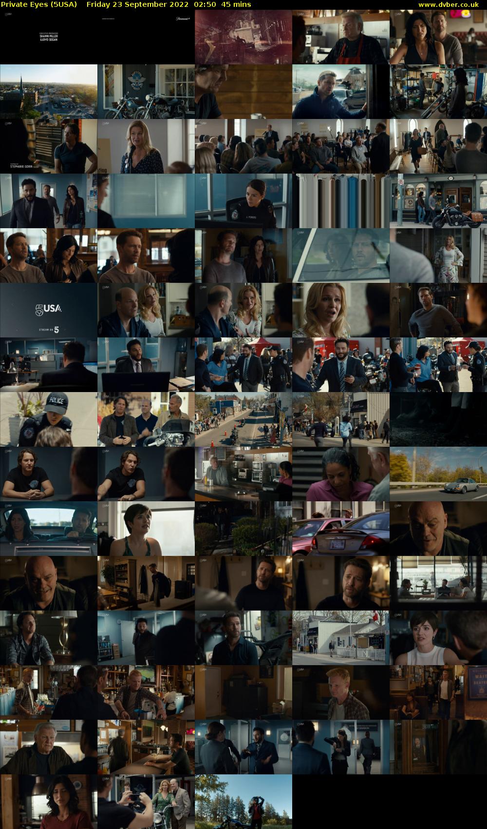 Private Eyes (5USA) Friday 23 September 2022 02:50 - 03:35