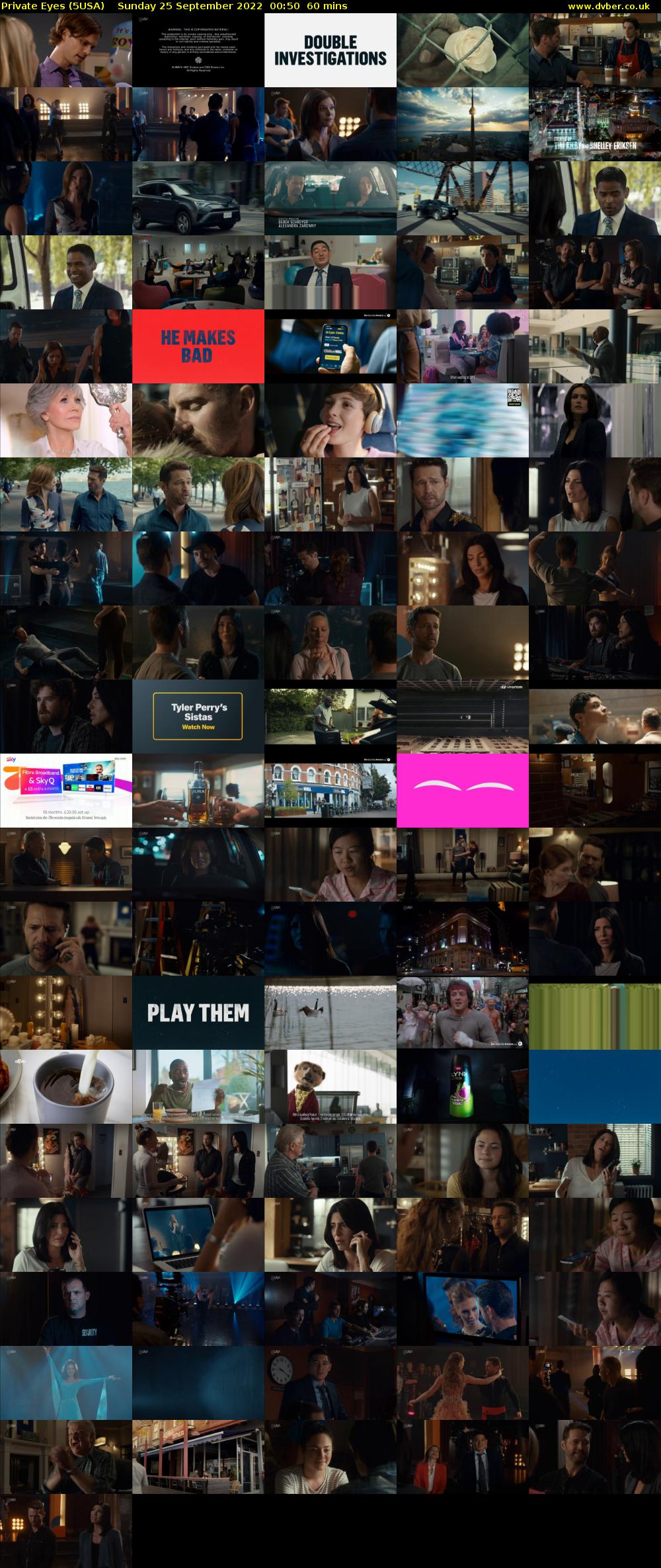 Private Eyes (5USA) Sunday 25 September 2022 00:50 - 01:50