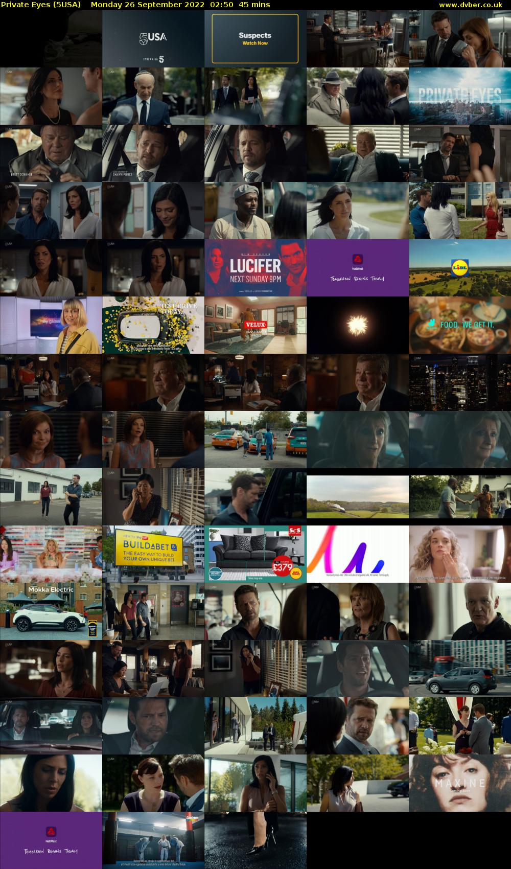 Private Eyes (5USA) Monday 26 September 2022 02:50 - 03:35