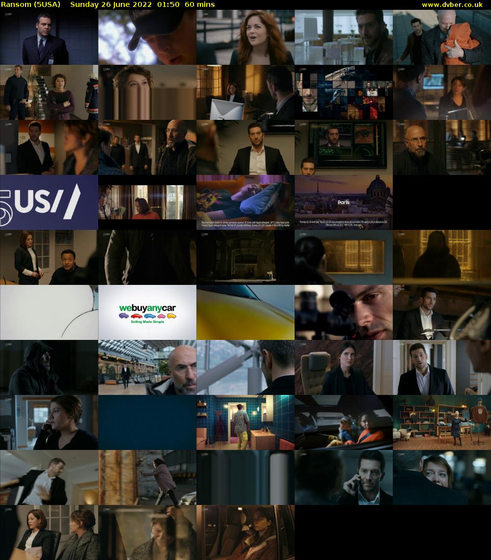 Ransom (5USA) Sunday 26 June 2022 01:50 - 02:50