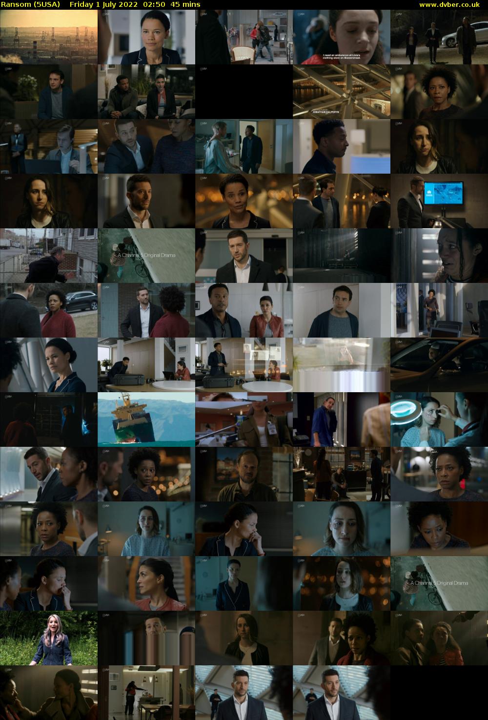 Ransom (5USA) Friday 1 July 2022 02:50 - 03:35