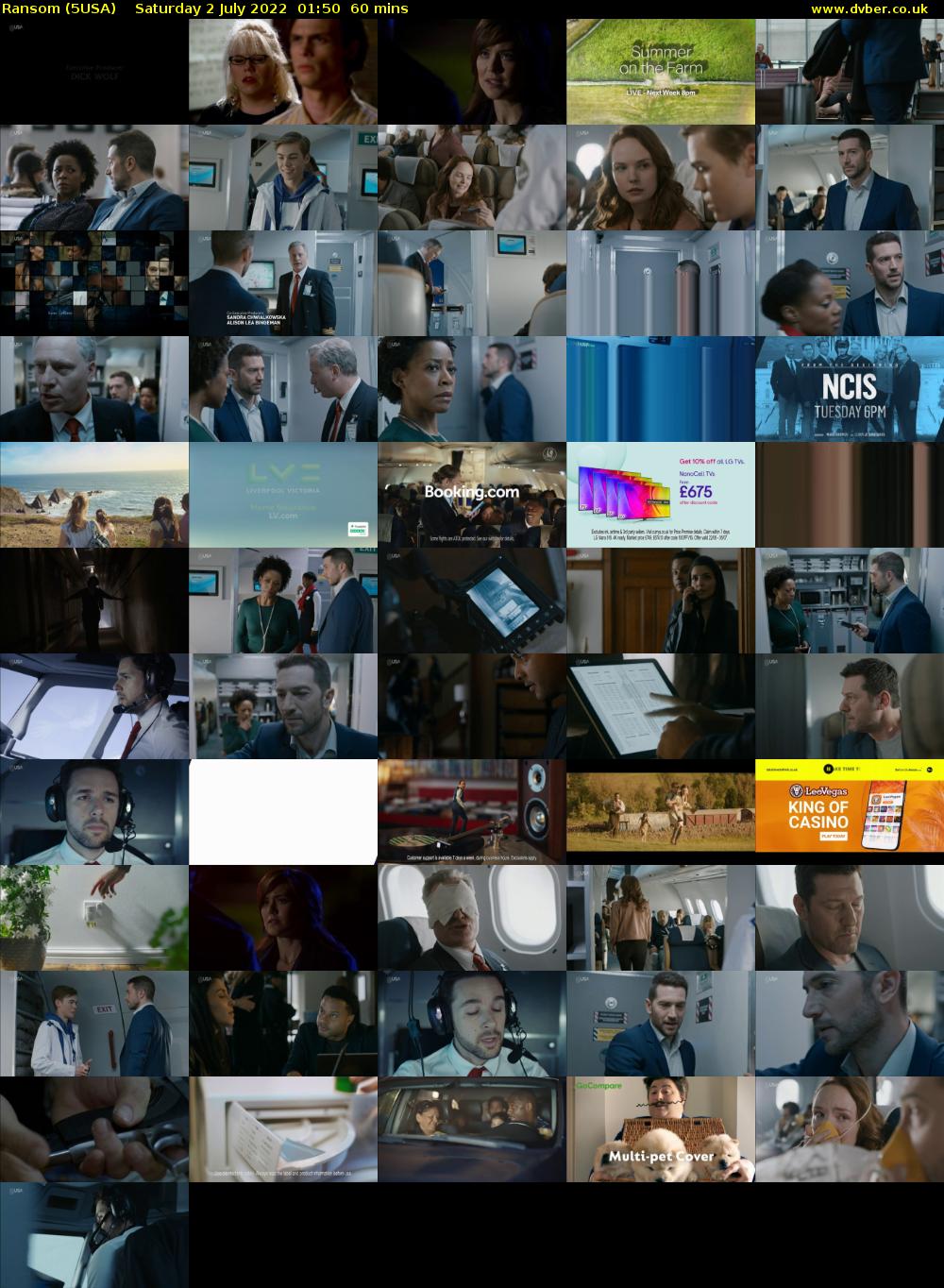 Ransom (5USA) Saturday 2 July 2022 01:50 - 02:50