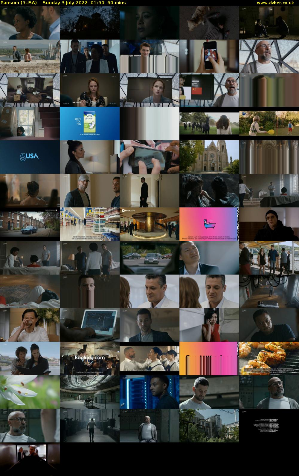 Ransom (5USA) Sunday 3 July 2022 01:50 - 02:50