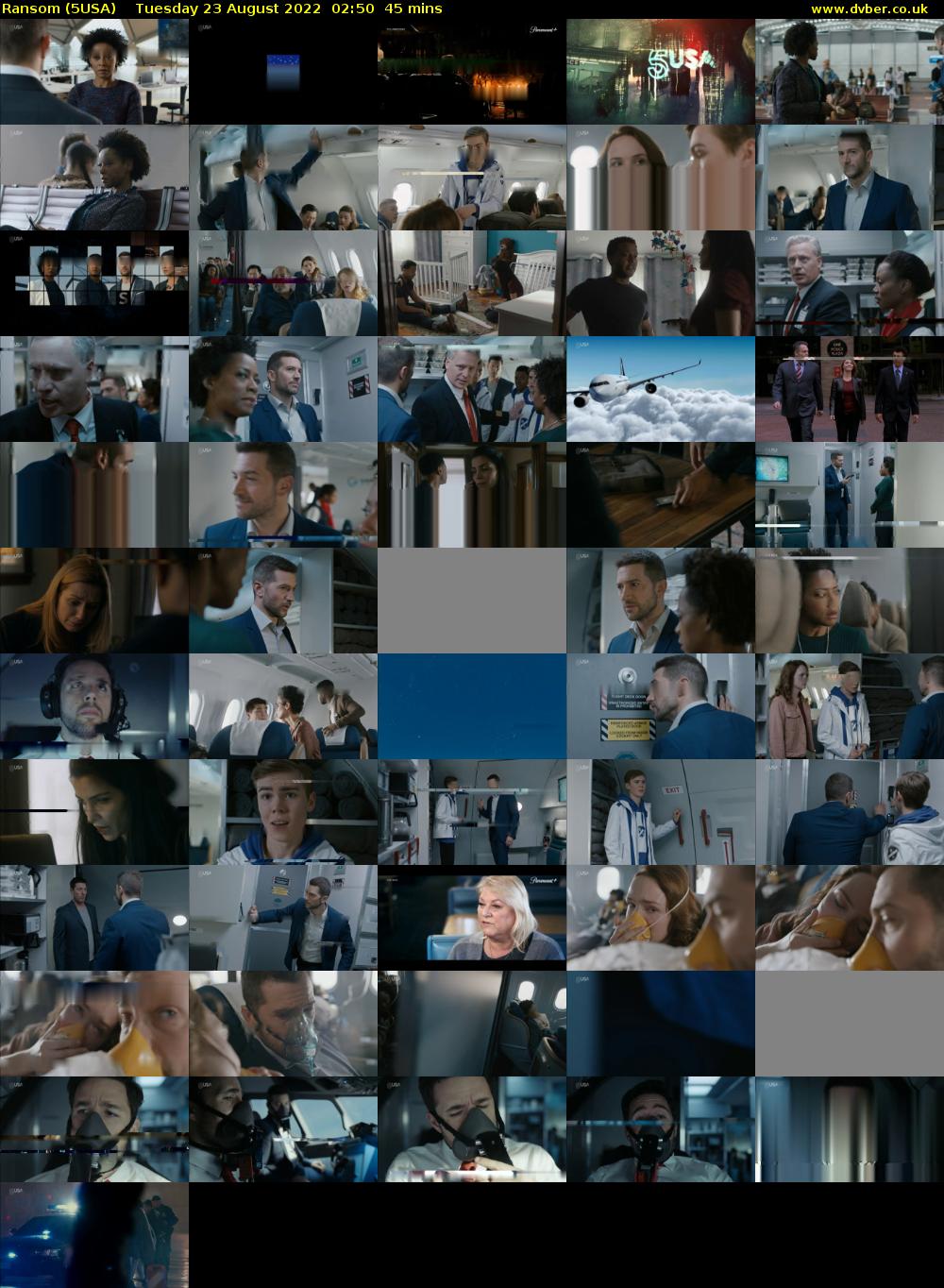 Ransom (5USA) Tuesday 23 August 2022 02:50 - 03:35