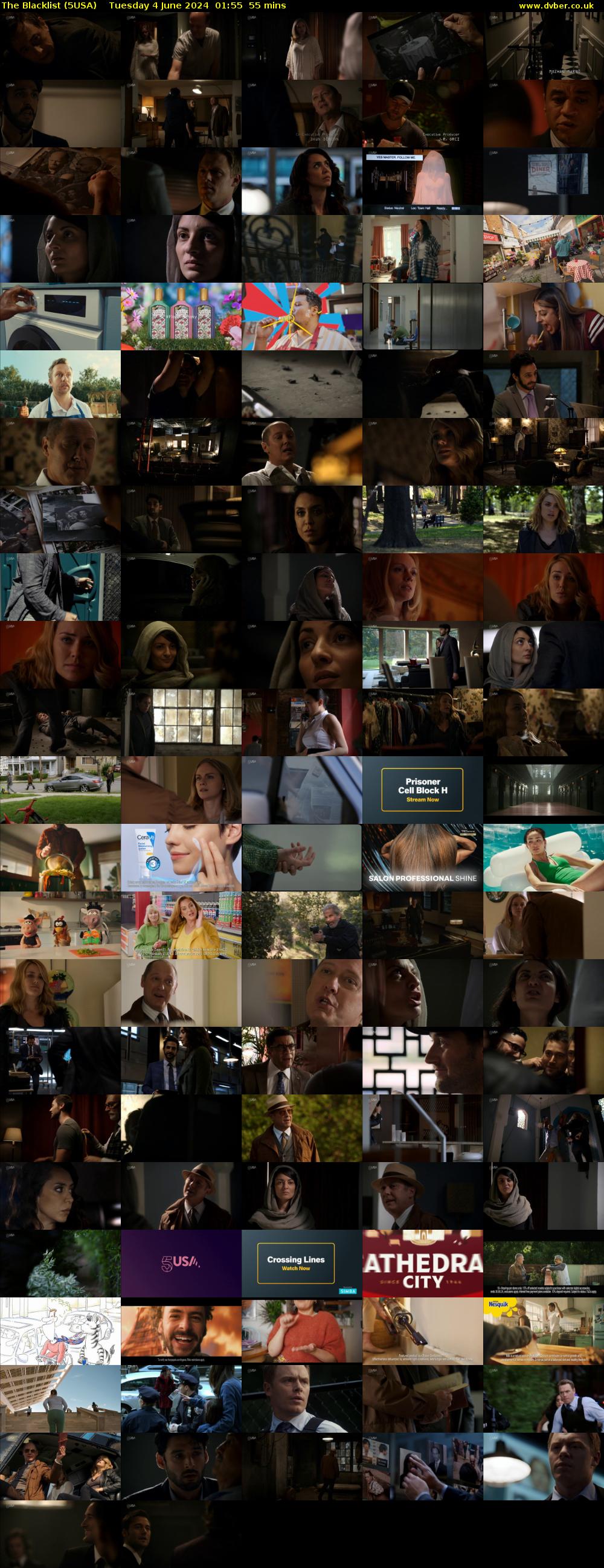 The Blacklist (5USA) Tuesday 4 June 2024 01:55 - 02:50