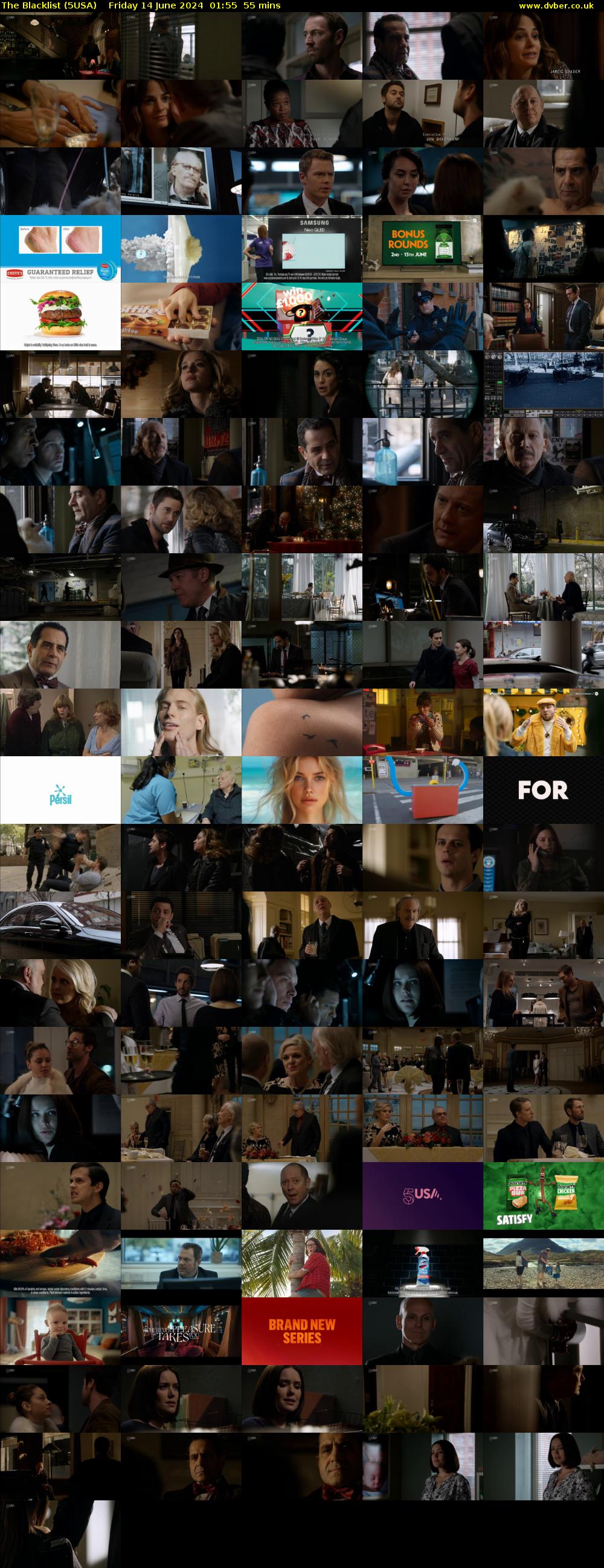The Blacklist (5USA) Friday 14 June 2024 01:55 - 02:50