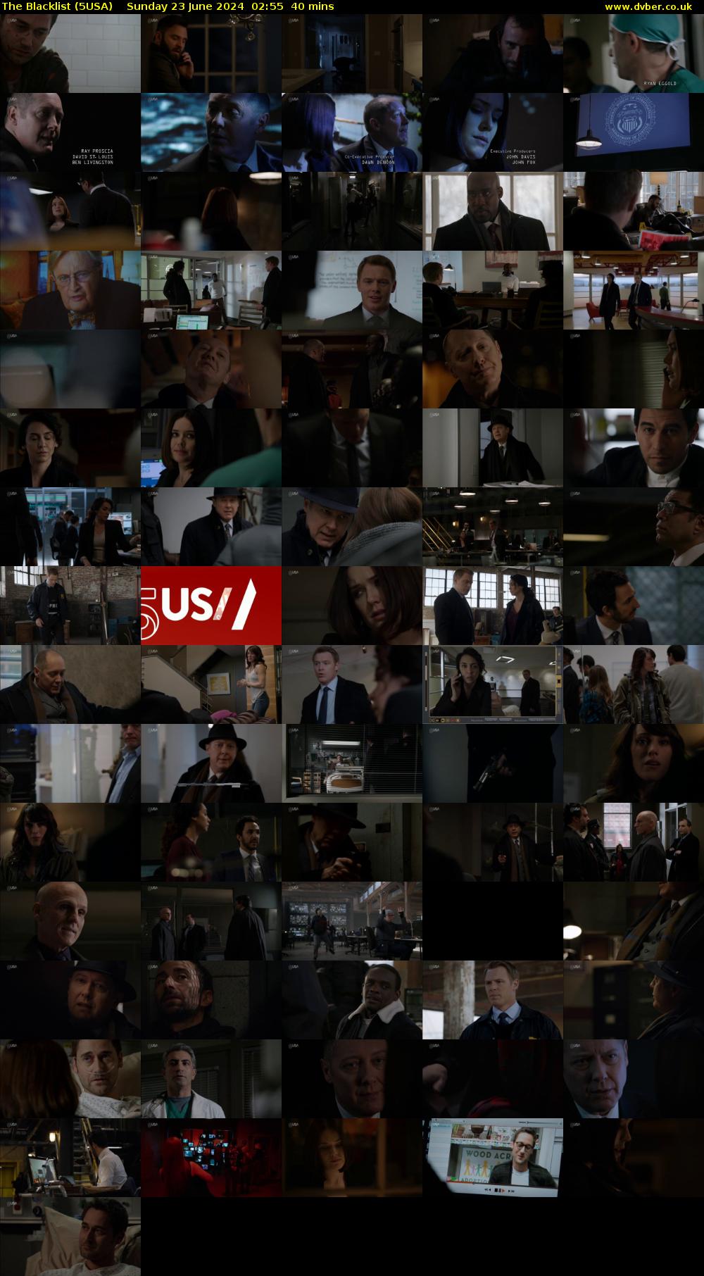 The Blacklist (5USA) Sunday 23 June 2024 02:55 - 03:35