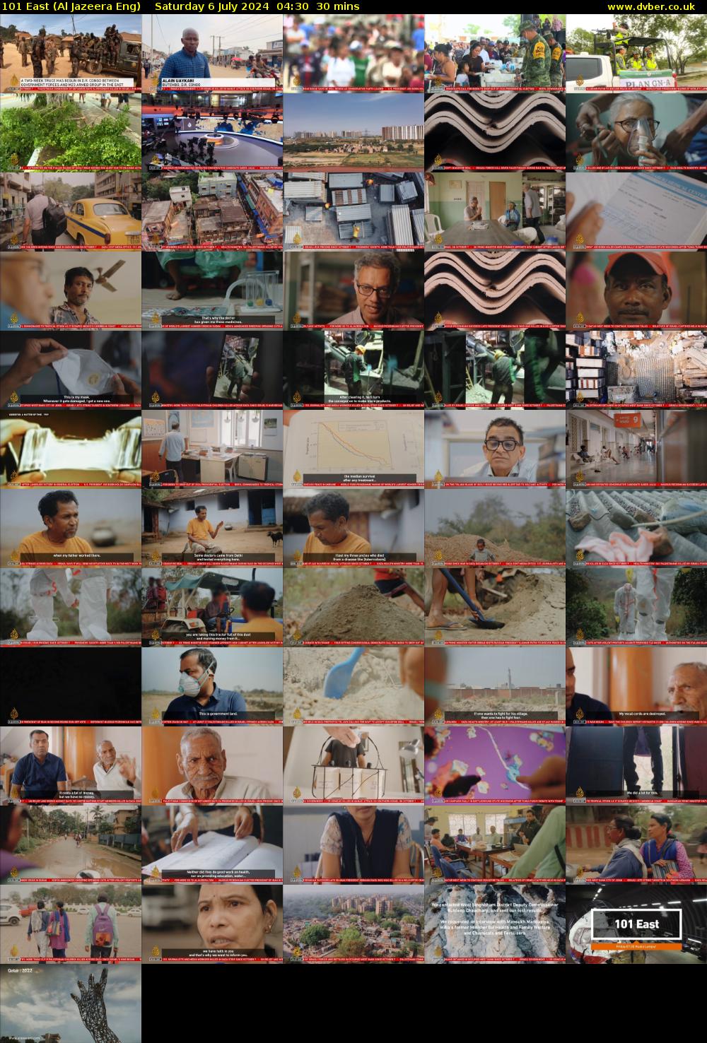 101 East (Al Jazeera Eng) Saturday 6 July 2024 04:30 - 05:00