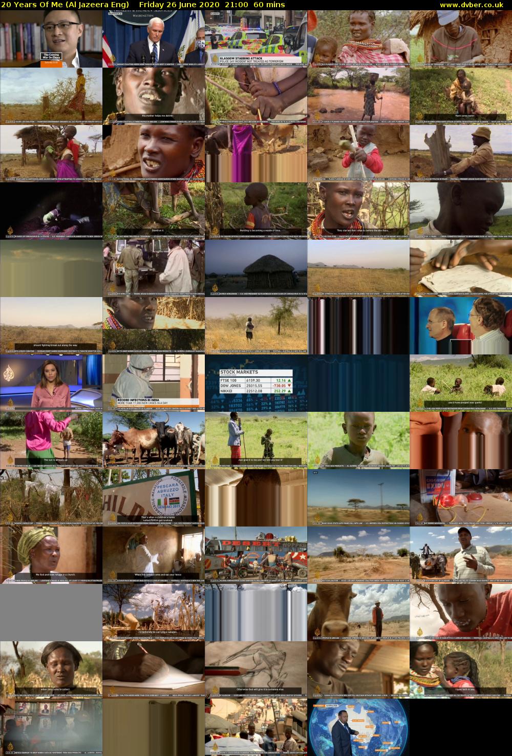 20 Years Of Me (Al Jazeera Eng) Friday 26 June 2020 21:00 - 22:00