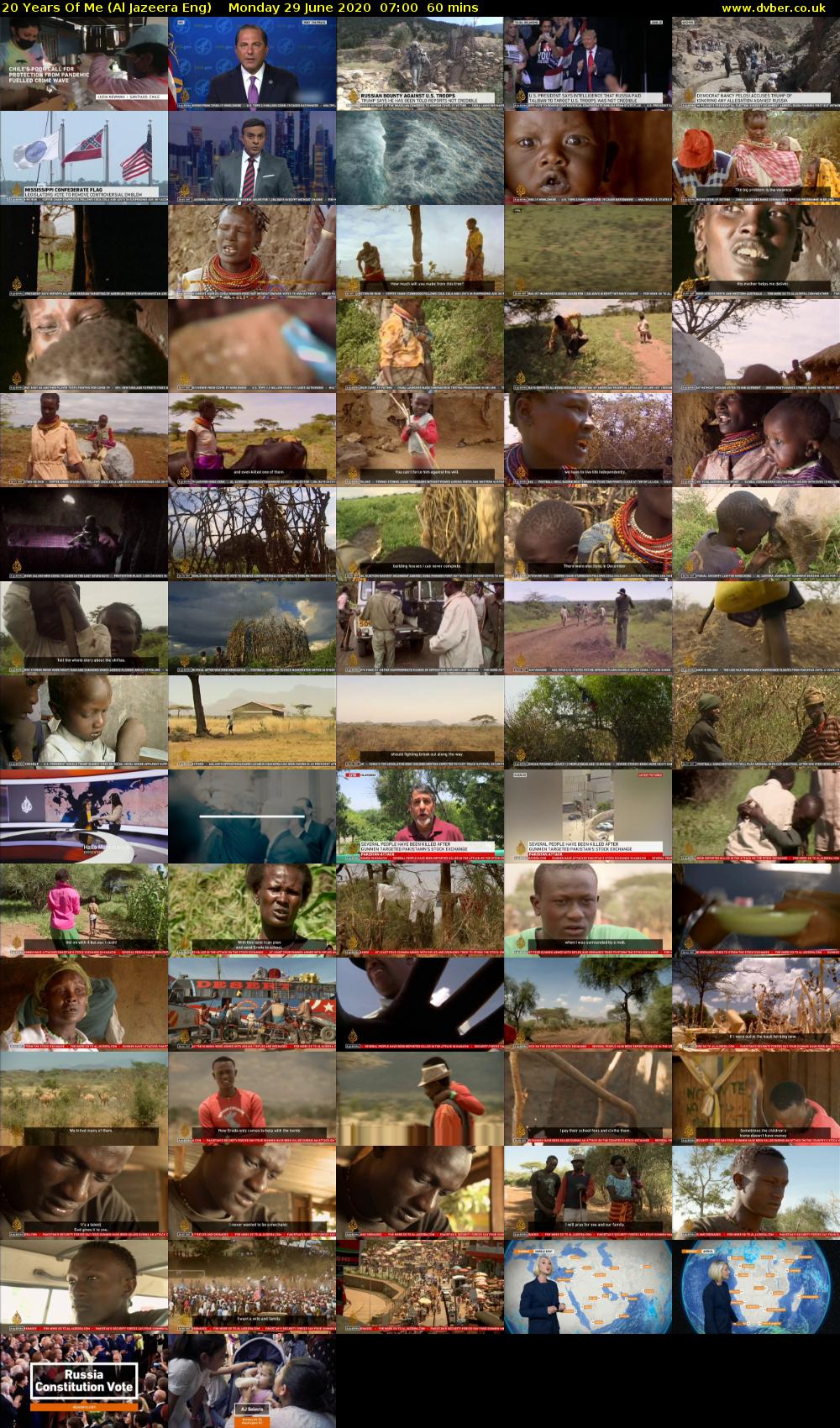 20 Years Of Me (Al Jazeera Eng) Monday 29 June 2020 07:00 - 08:00
