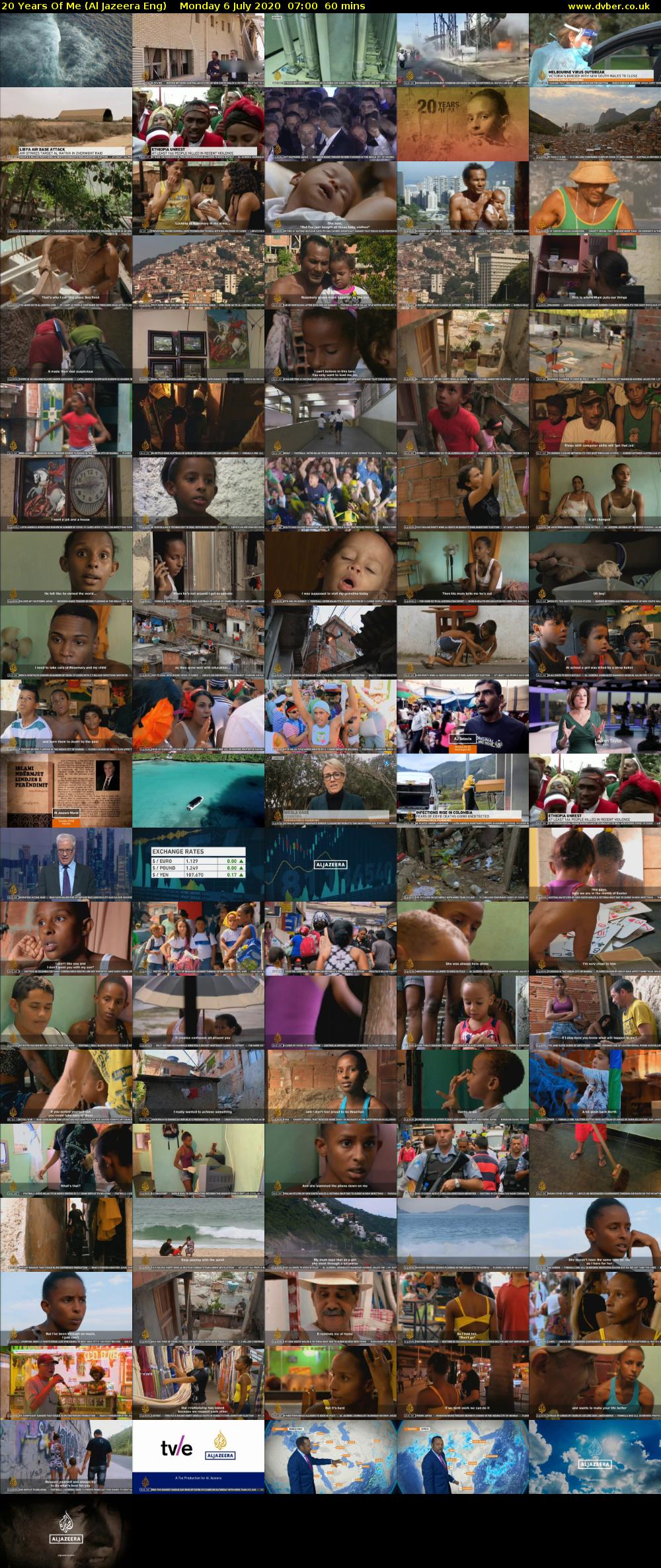 20 Years Of Me (Al Jazeera Eng) Monday 6 July 2020 07:00 - 08:00
