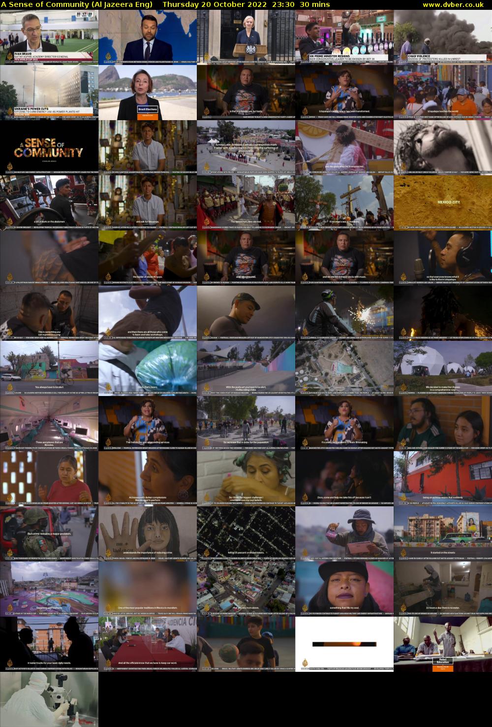 A Sense of Community (Al Jazeera Eng) Thursday 20 October 2022 23:30 - 00:00