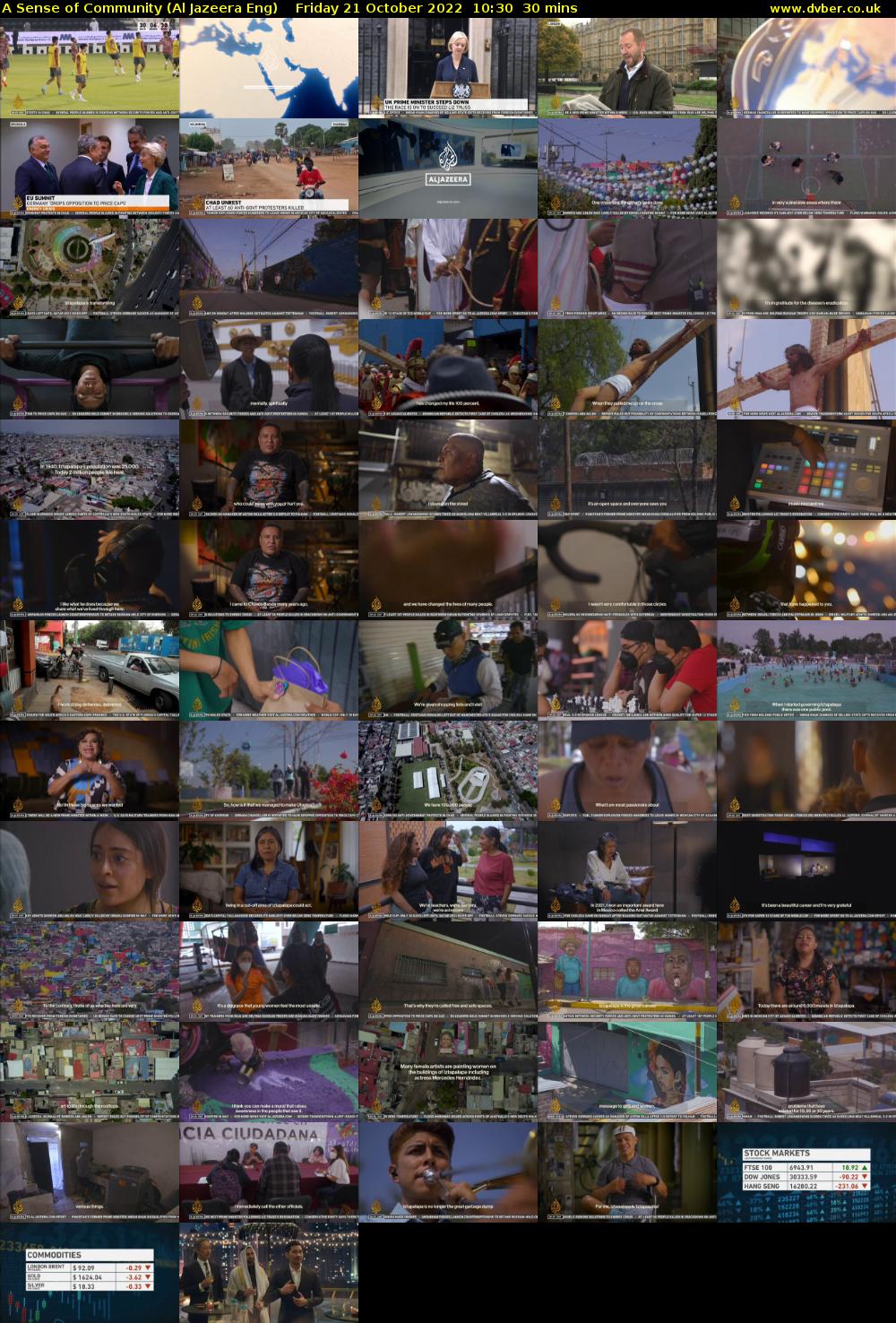 A Sense of Community (Al Jazeera Eng) Friday 21 October 2022 10:30 - 11:00